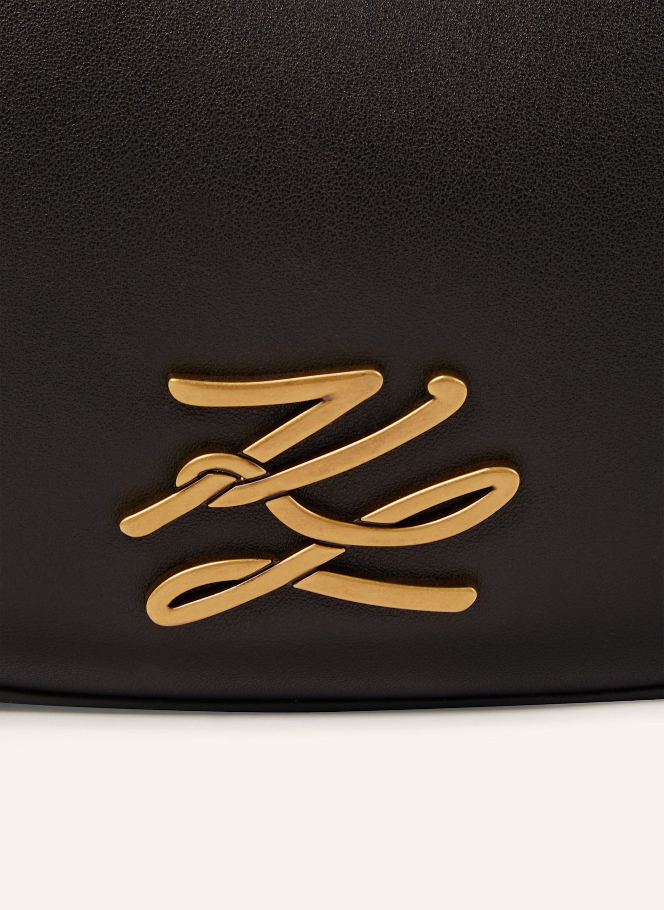 KARL LAGERFELD K/Autograph Hobo-Bag: SCHWARZ