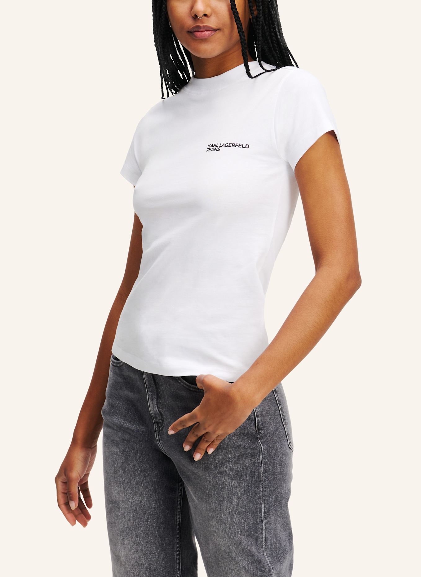 KARL LAGERFELD JEANS T-shirt: WEISS