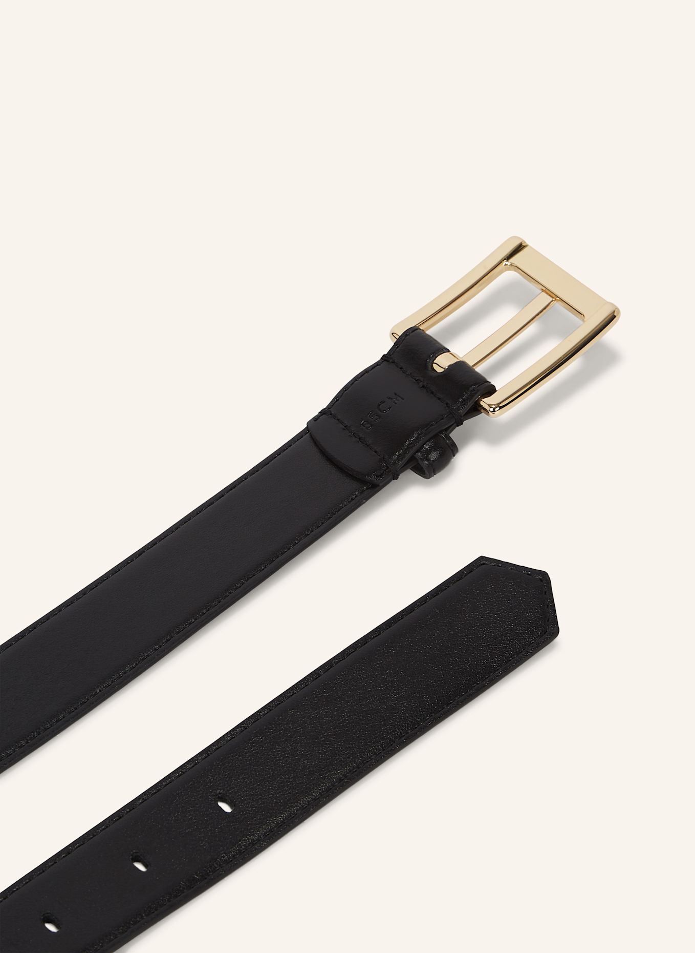 KARL LAGERFELD Gürtel: SCHWARZ/ GOLD