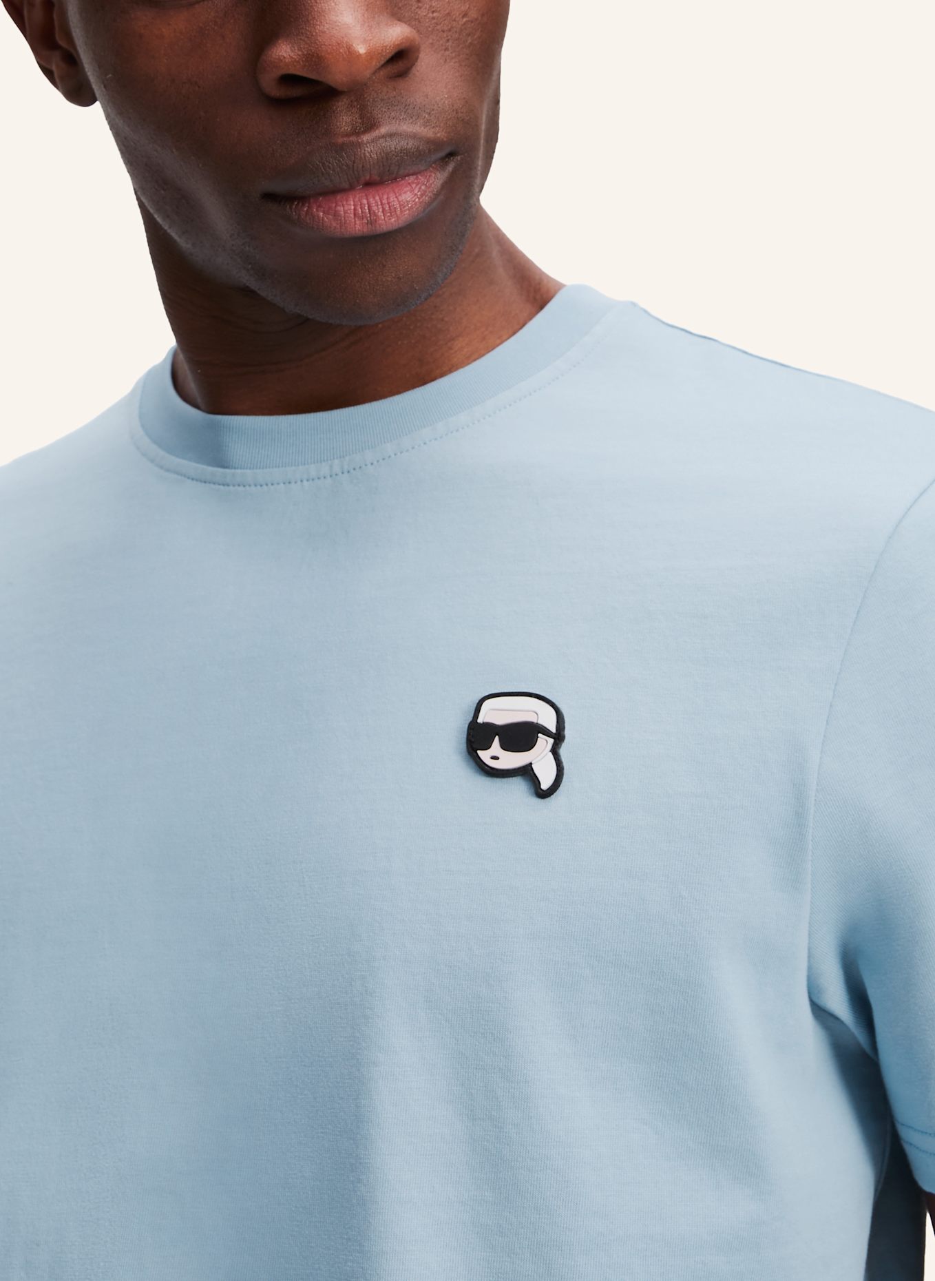 KARL LAGERFELD T-shirt: BLAU