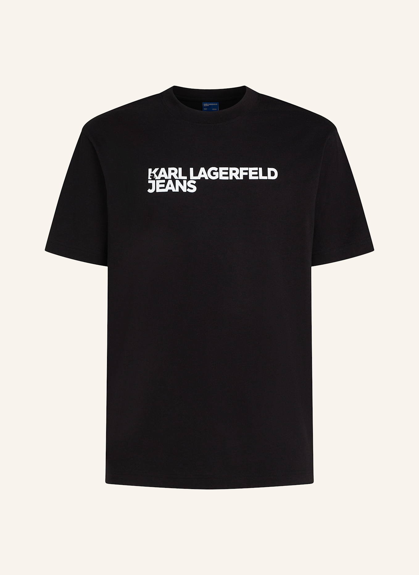 KARL LAGERFELD JEANS T-shirt: SCHWARZ
