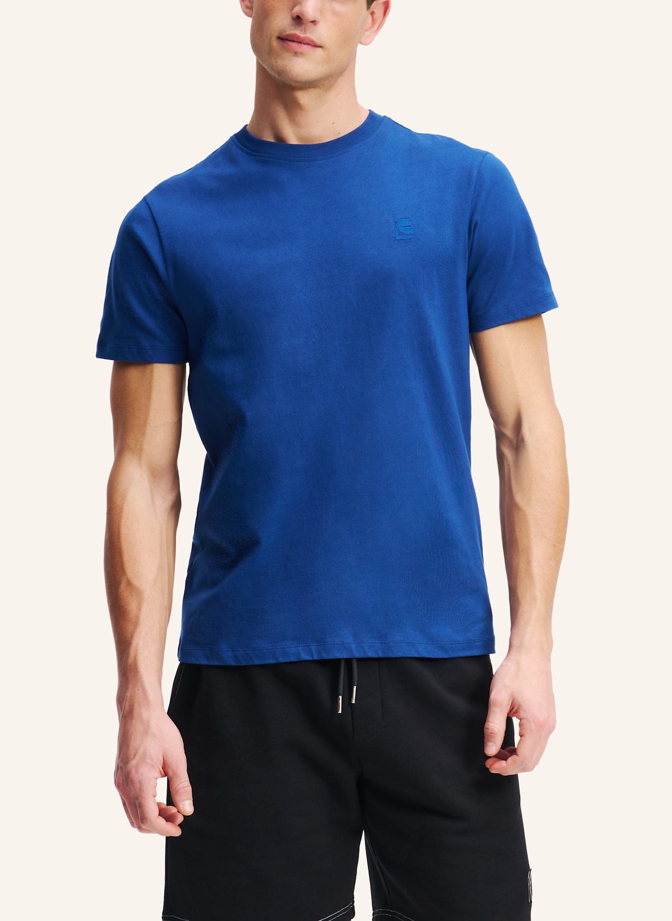 KARL LAGERFELD T-shirt: DUNKELBLAU