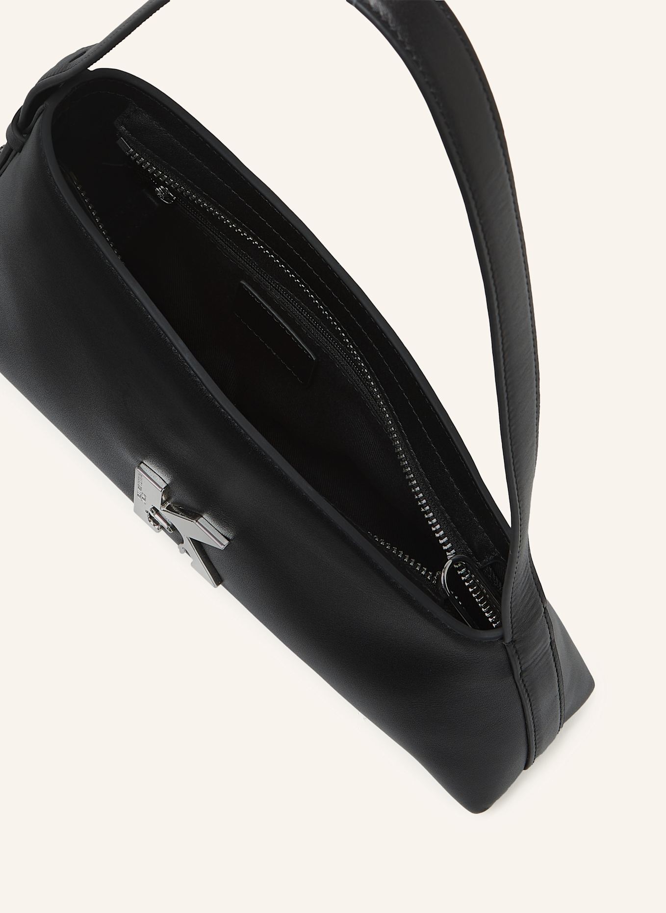 KARL LAGERFELD JEANS Schultertasche: SCHWARZ