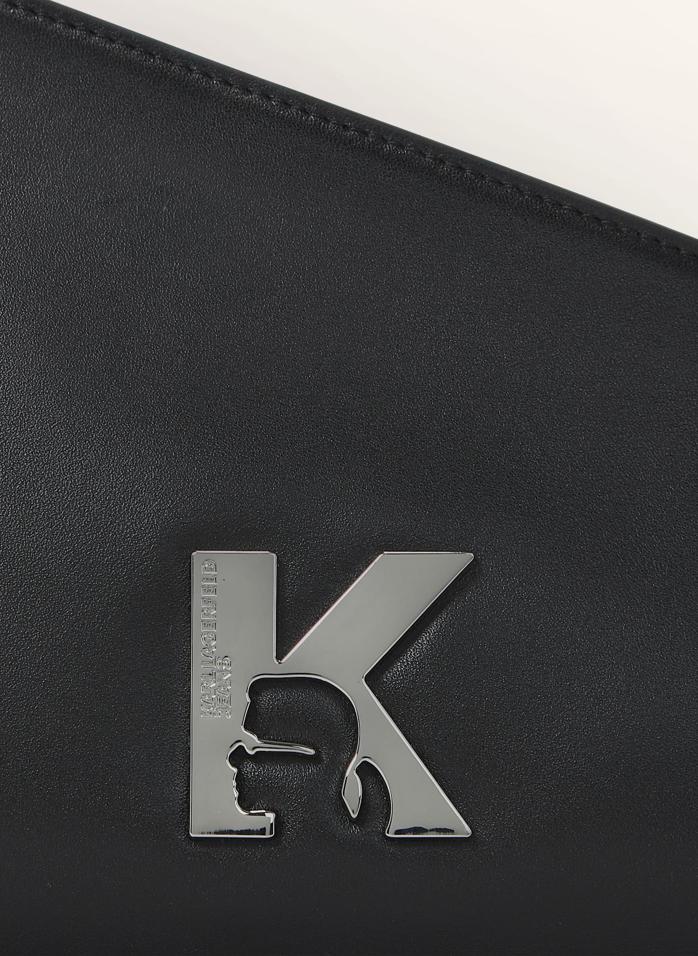 KARL LAGERFELD JEANS Schultertasche: SCHWARZ
