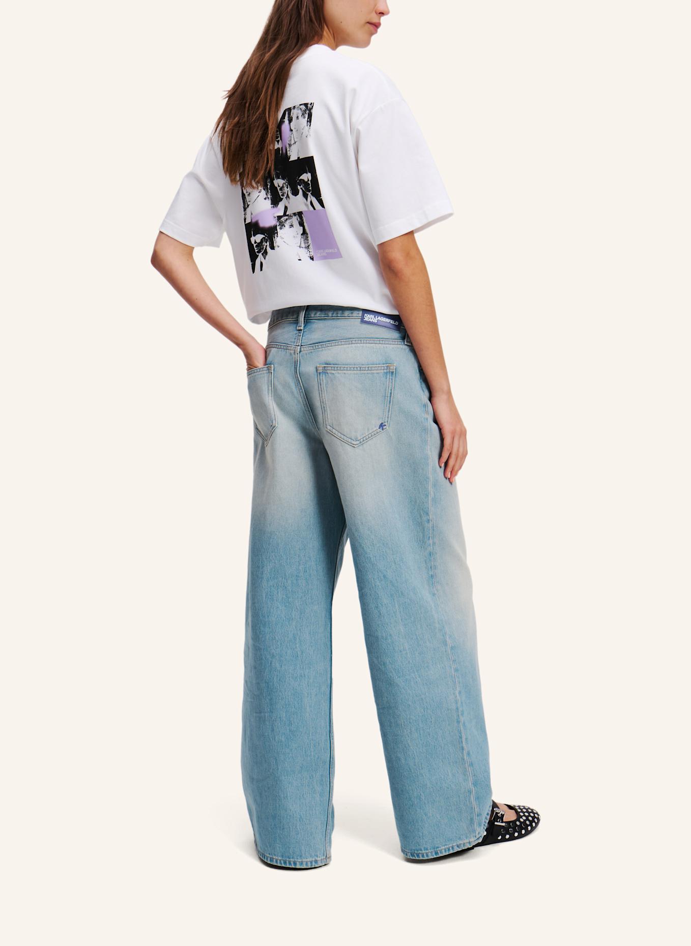 KARL LAGERFELD JEANS Jeans Wide Leg Fit: HELLBLAU