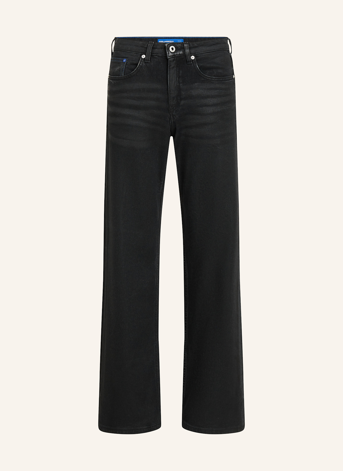 KARL LAGERFELD JEANS Jeans Relaxed Fit: SCHWARZ