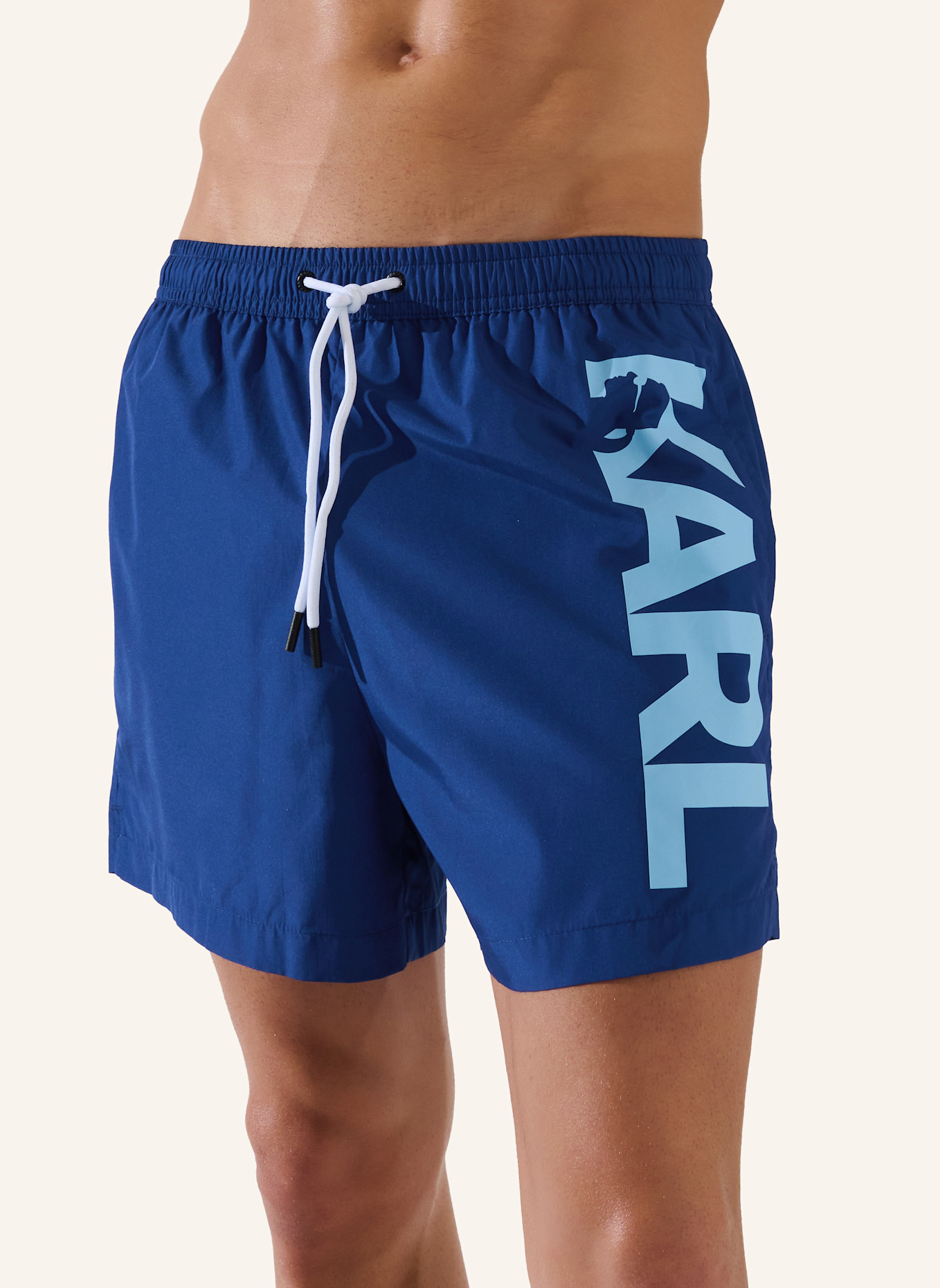 KARL LAGERFELD Bikini-Hose: DUNKELBLAU