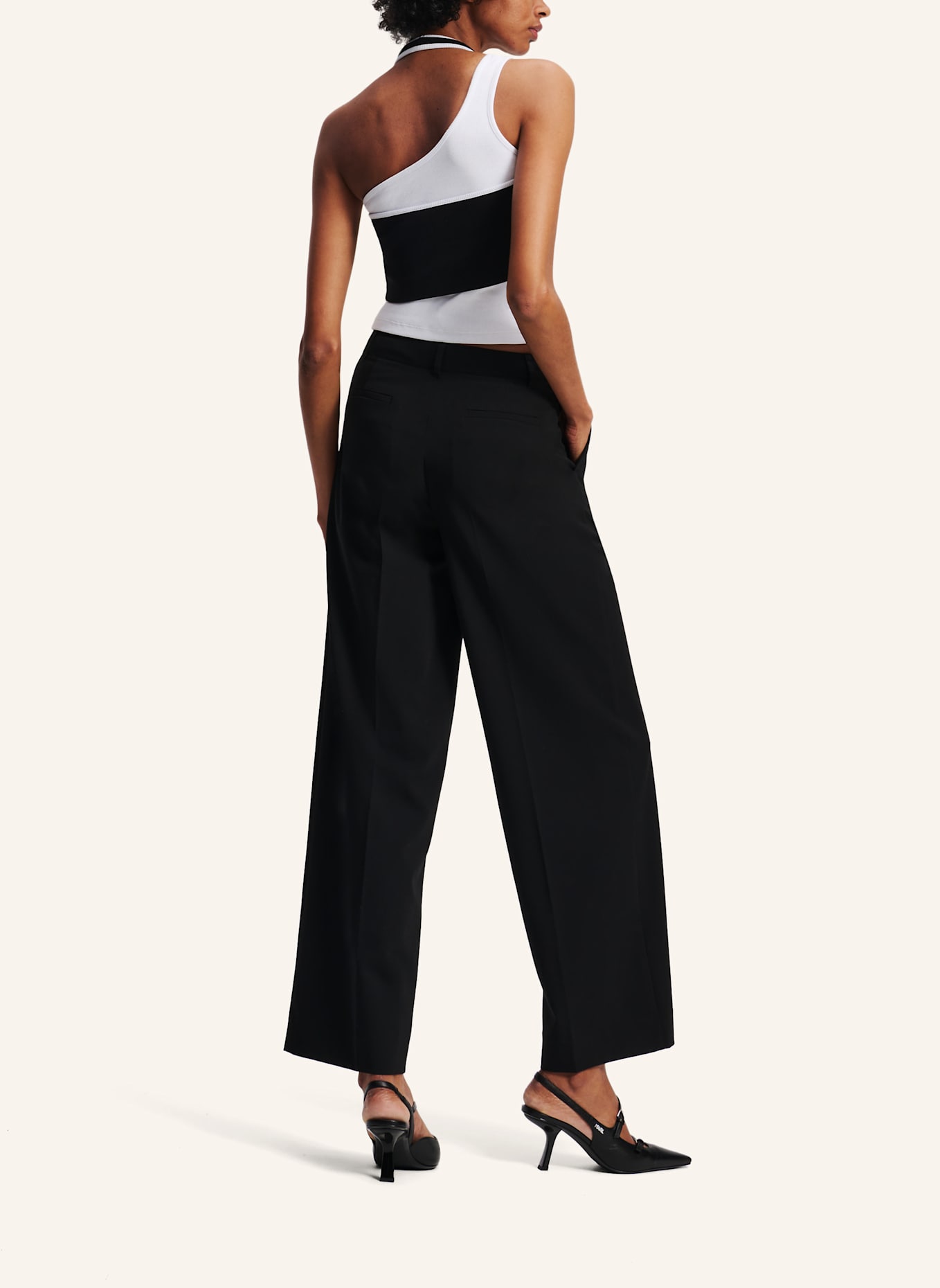 KARL LAGERFELD JEANS Hose: SCHWARZ