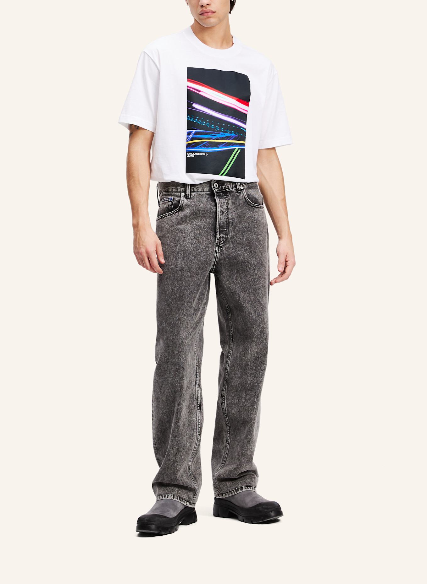 KARL LAGERFELD JEANS Jeans Relaxed Fit: SCHWARZ