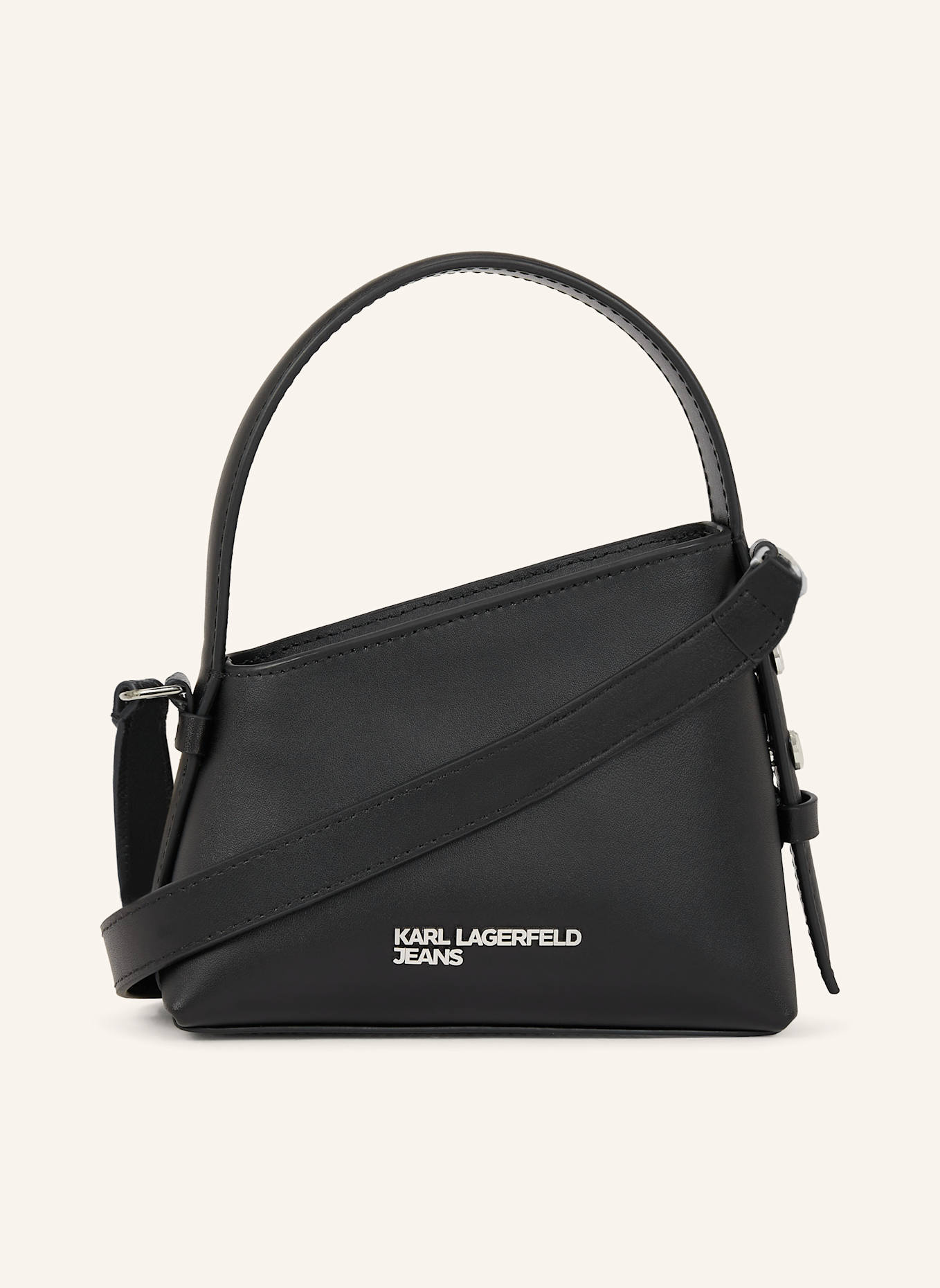 KARL LAGERFELD JEANS Umhängetasche: SCHWARZ