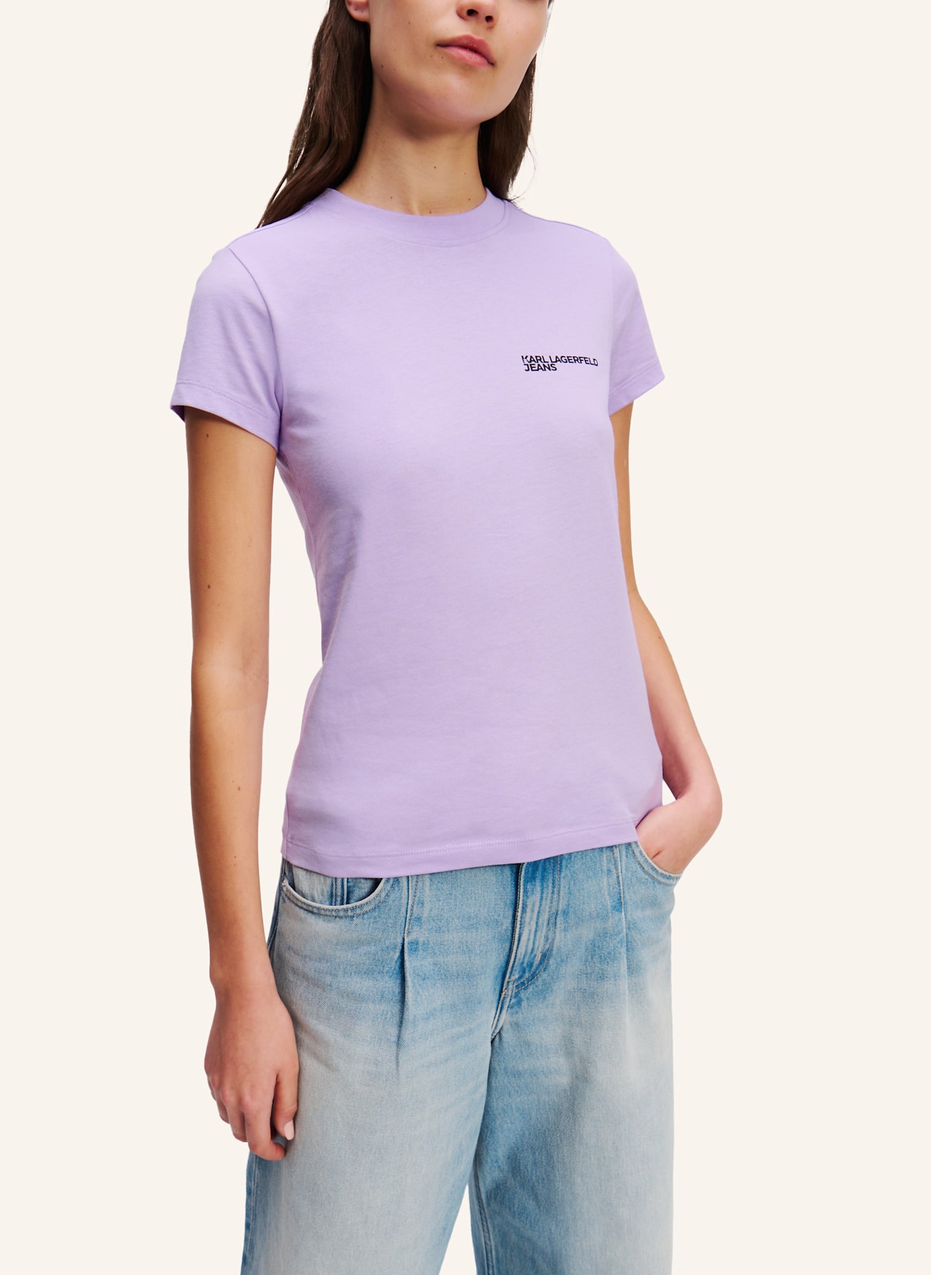 KARL LAGERFELD JEANS T-shirt: LILA