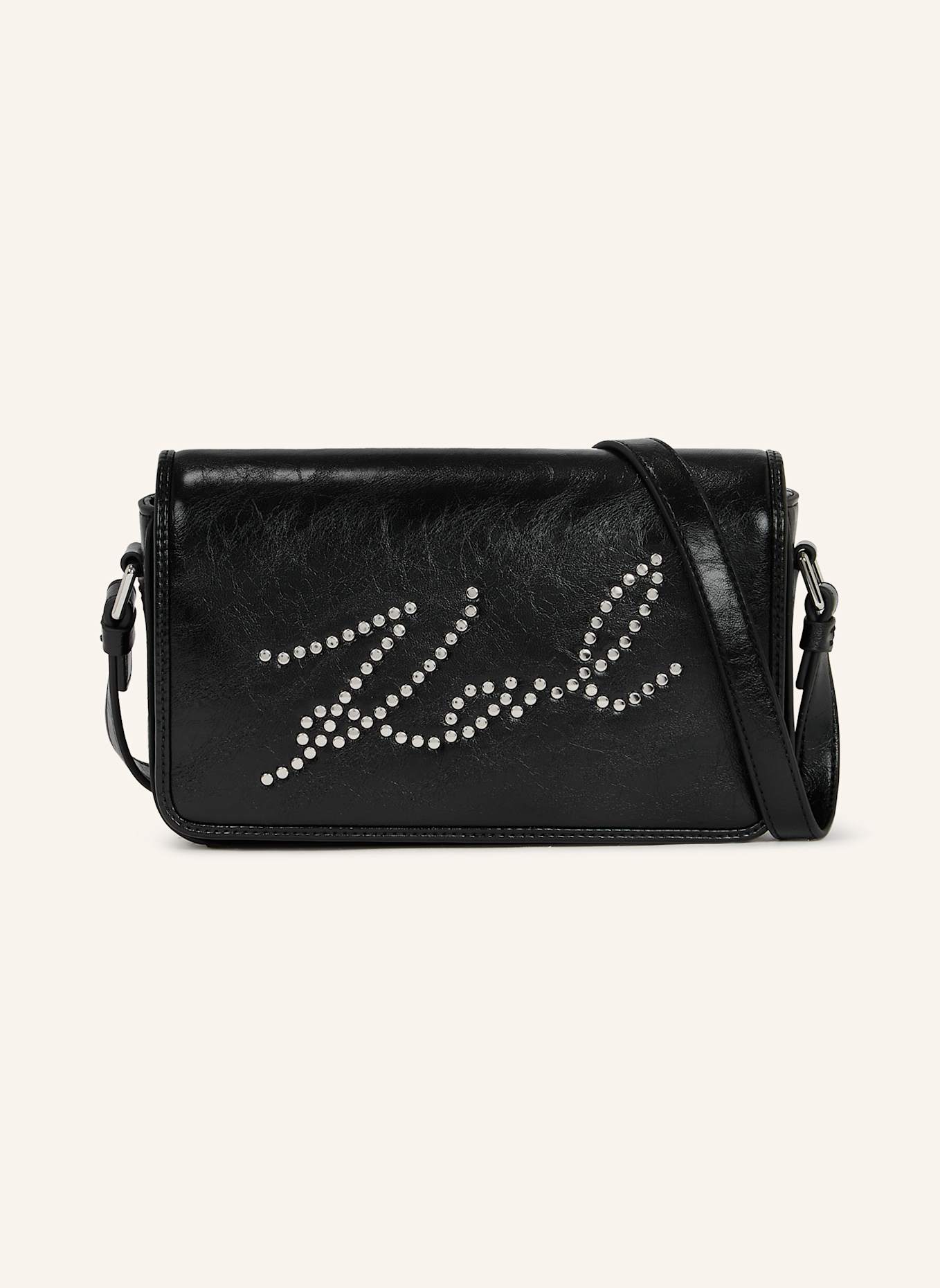 KARL LAGERFELD Umhängetasche: SCHWARZ