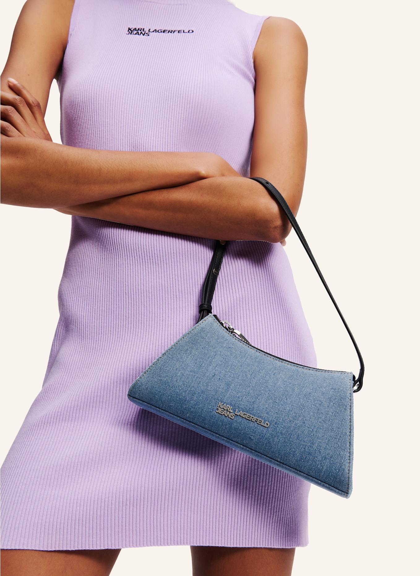 KARL LAGERFELD JEANS Schultertasche: BLAU