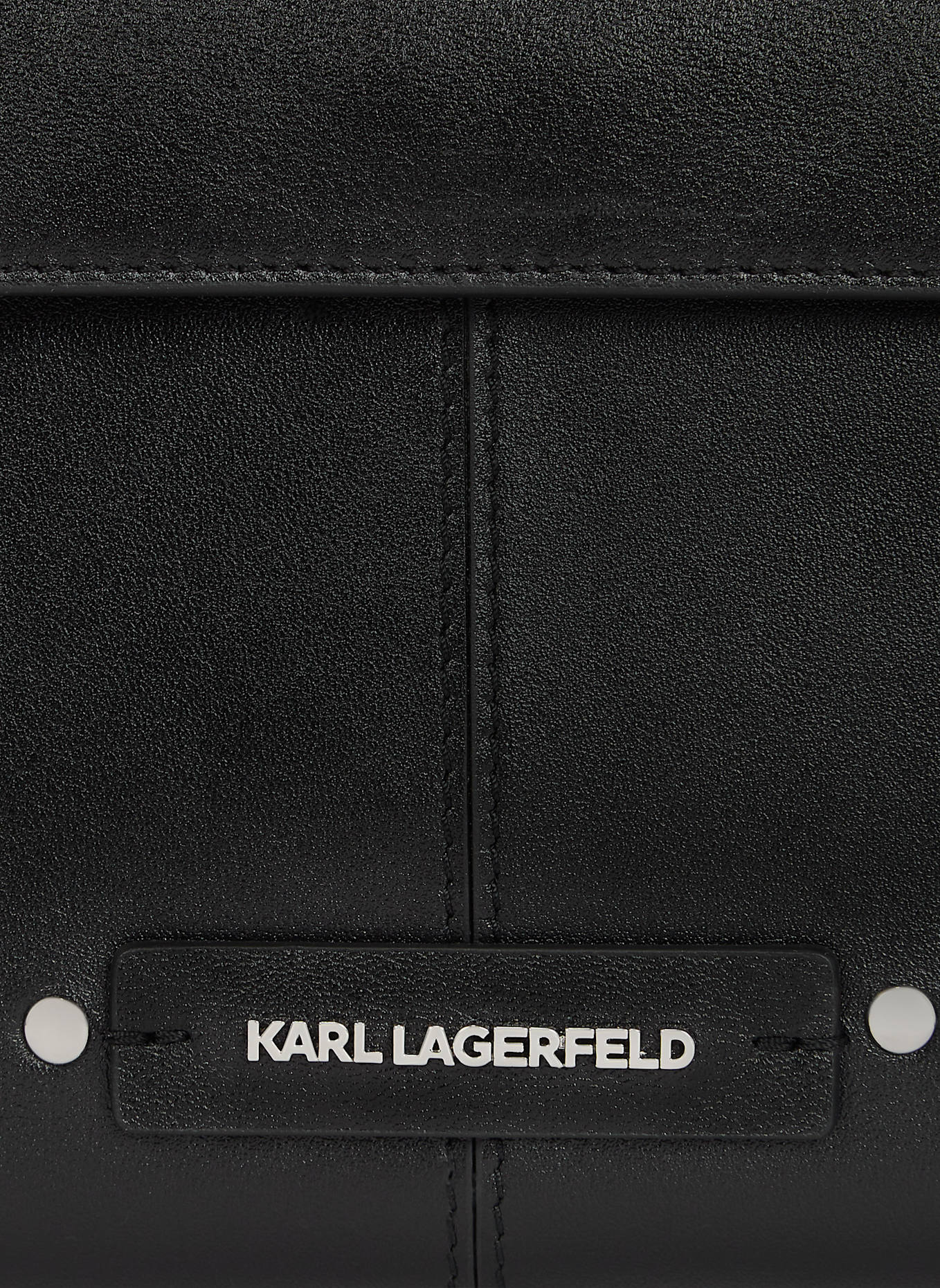 KARL LAGERFELD Tasche: SCHWARZ