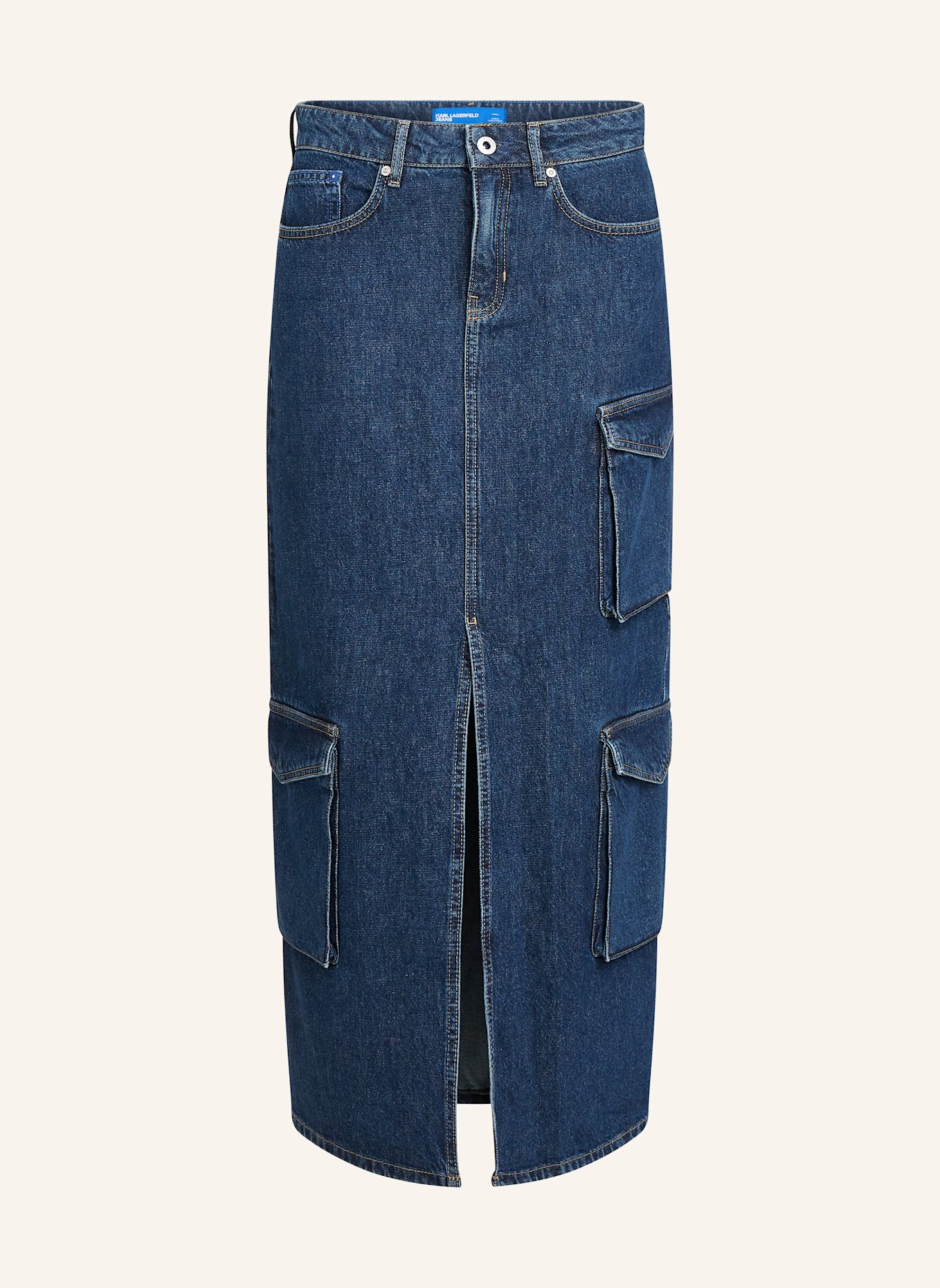 KARL LAGERFELD JEANS Rock: DUNKELBLAU