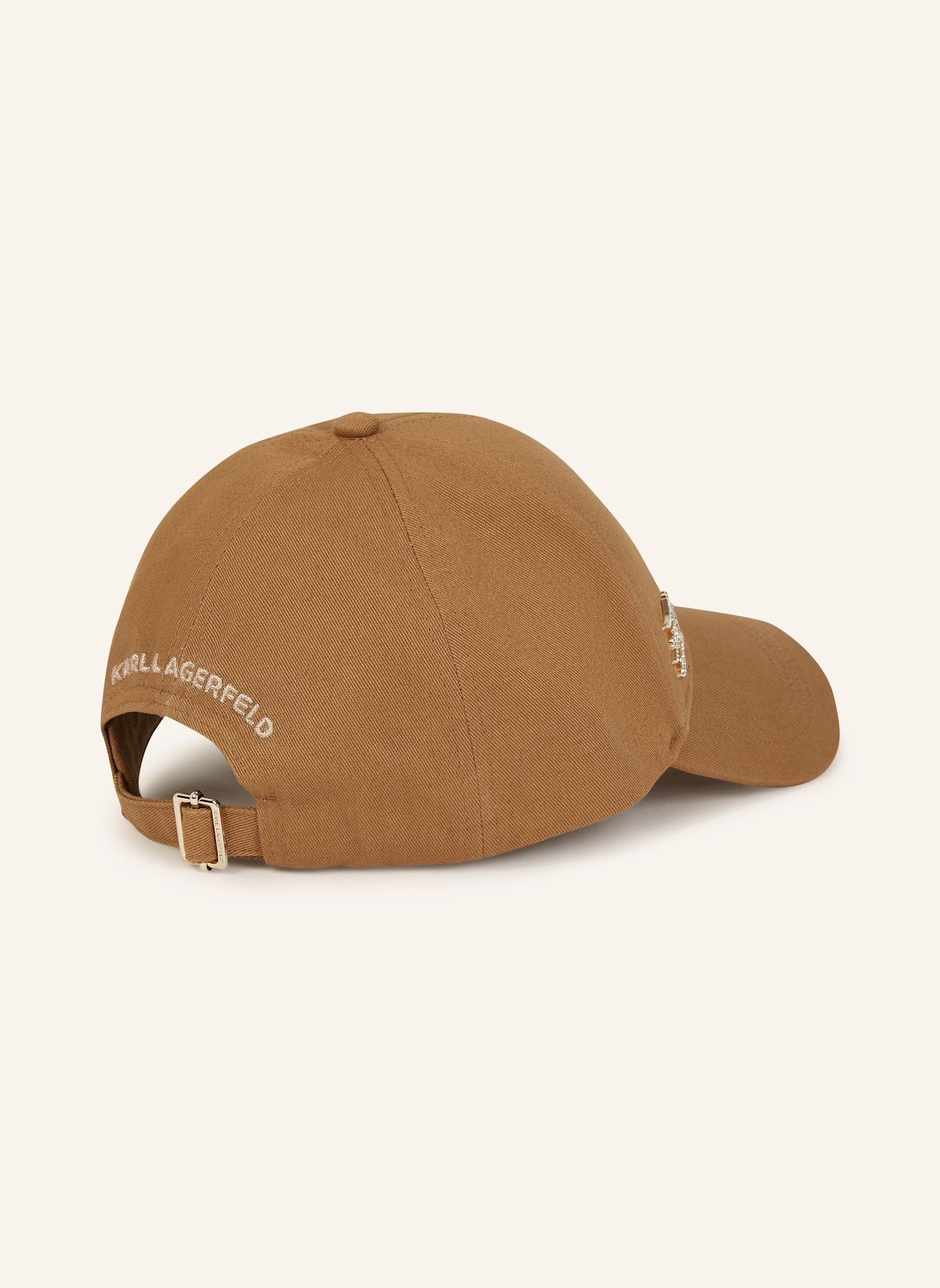 KARL LAGERFELD Cap: CAMEL