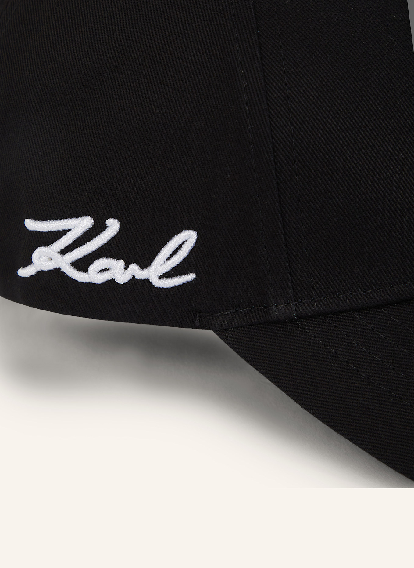 KARL LAGERFELD Cap: SCHWARZ