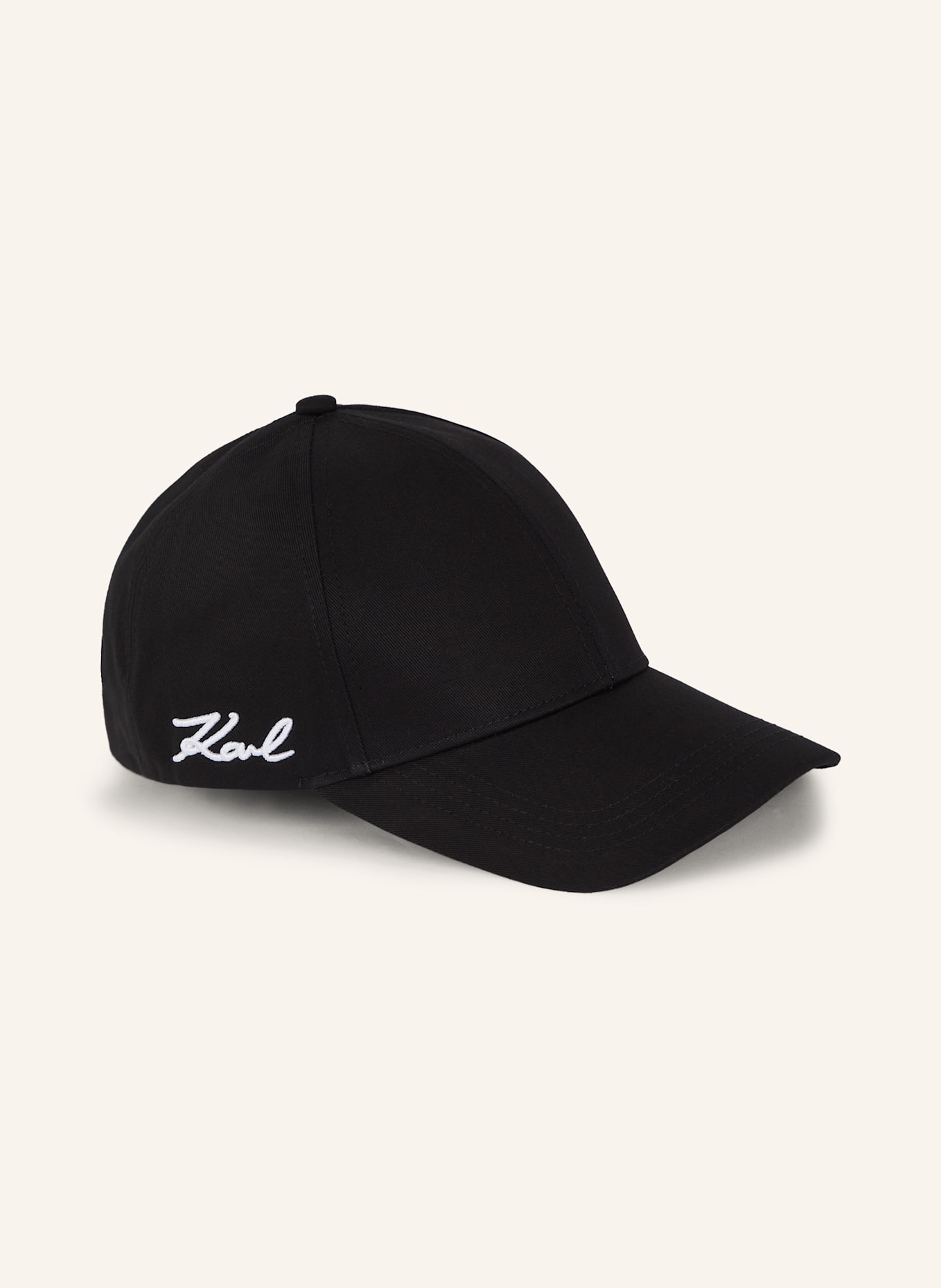 KARL LAGERFELD Cap: SCHWARZ
