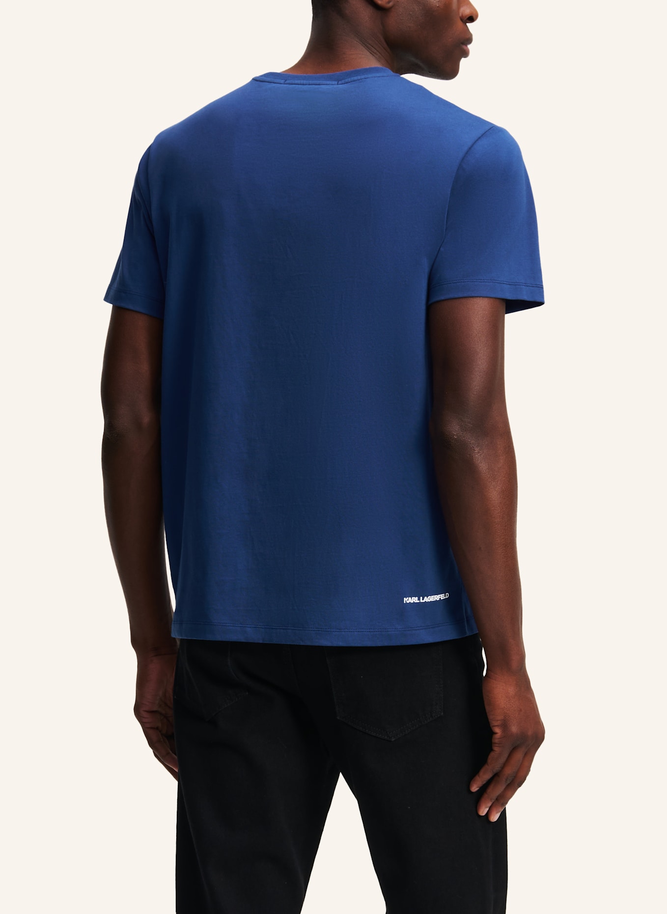 KARL LAGERFELD T-shirt: DUNKELBLAU