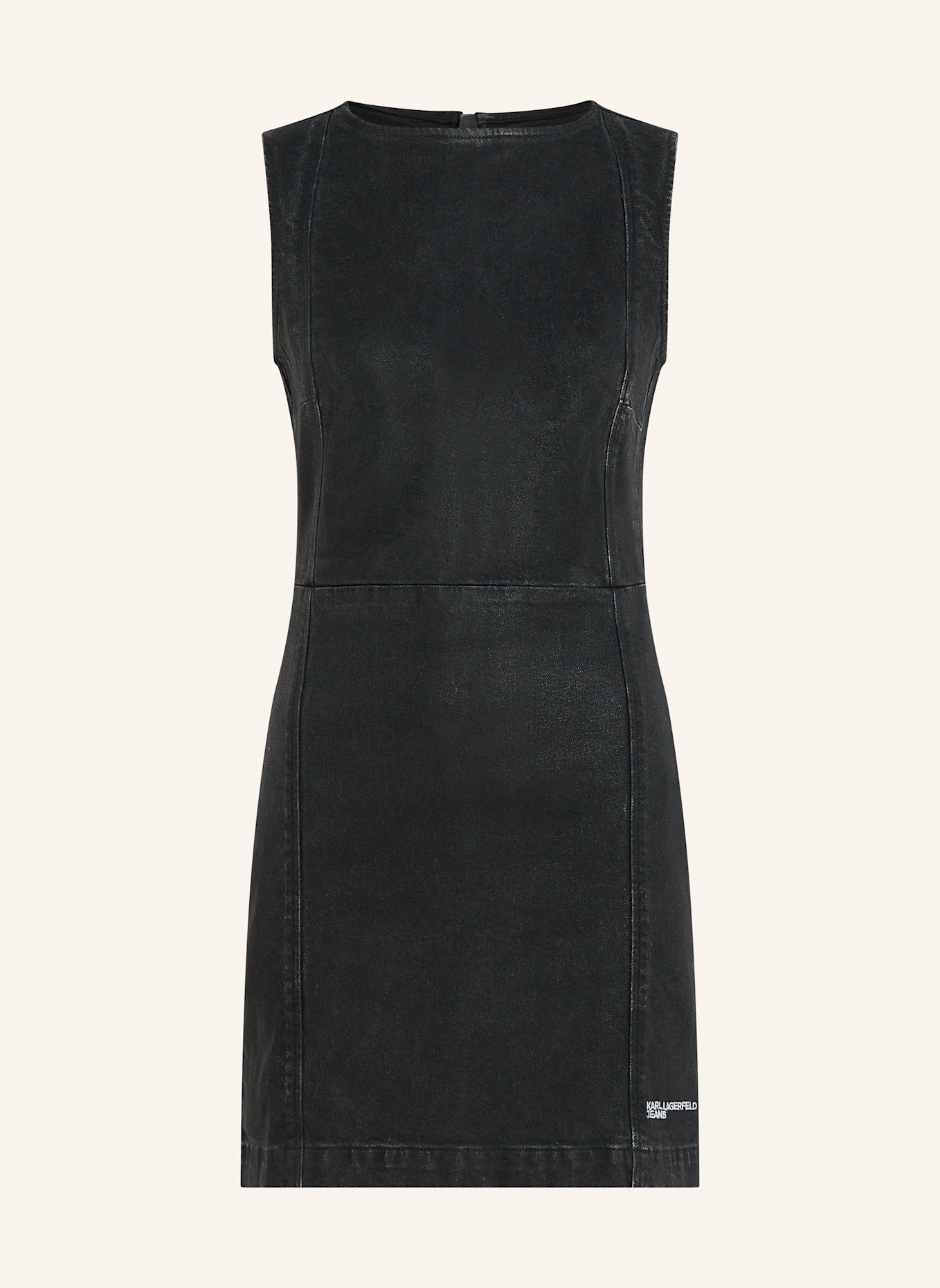 KARL LAGERFELD JEANS Kleid: SCHWARZ