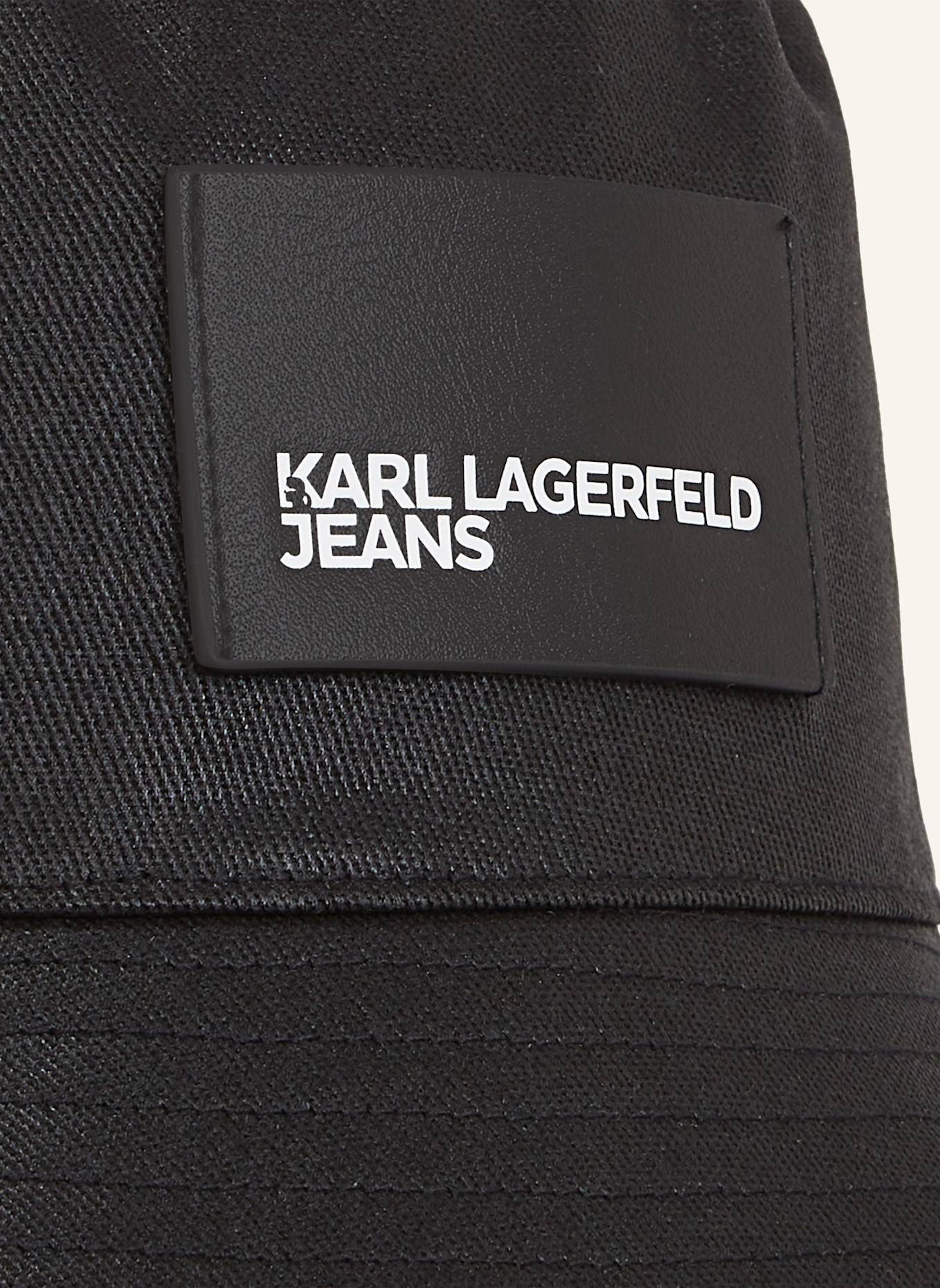 KARL LAGERFELD JEANS Hut: SCHWARZ