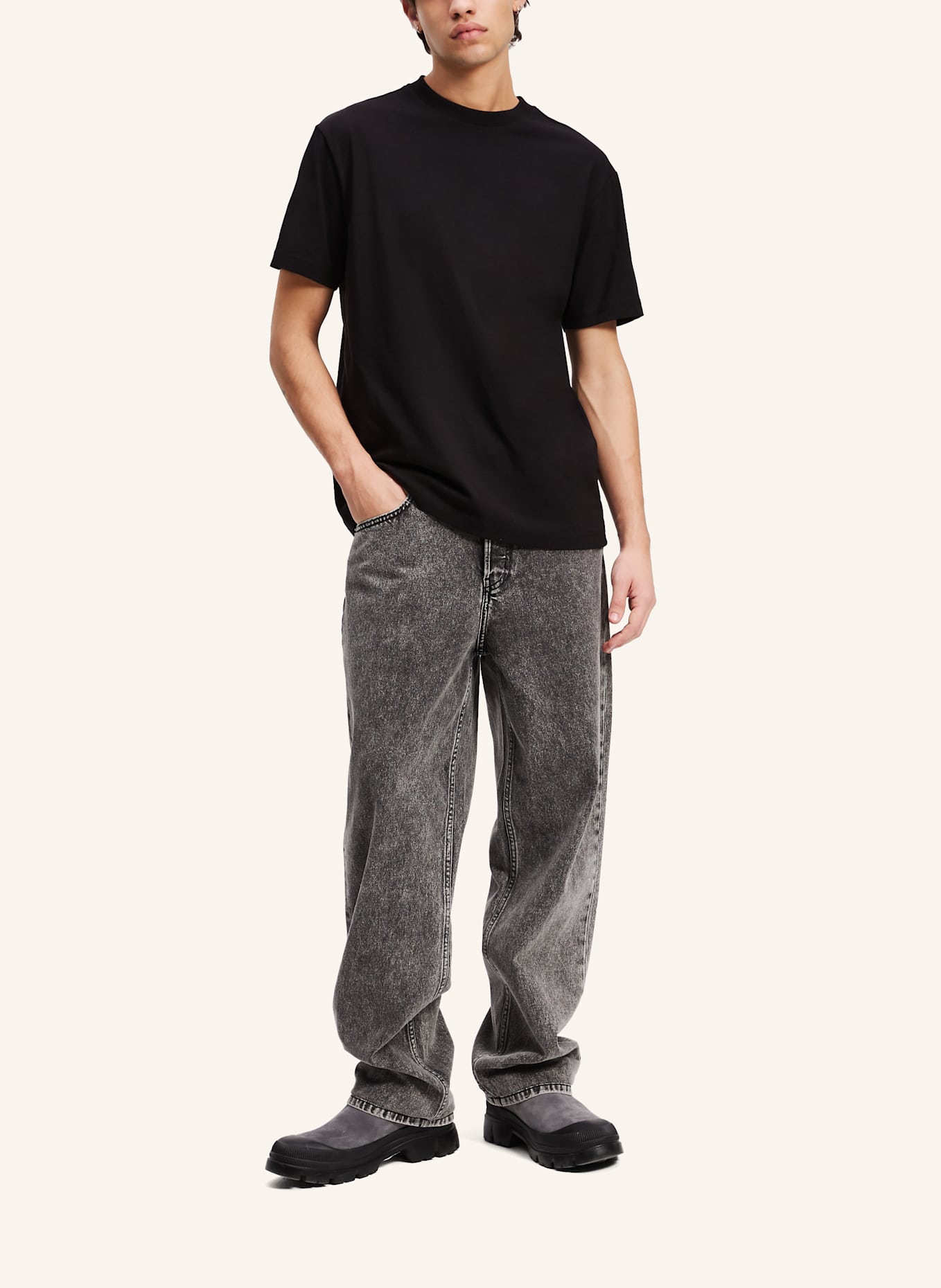 KARL LAGERFELD JEANS T-shirt: SCHWARZ