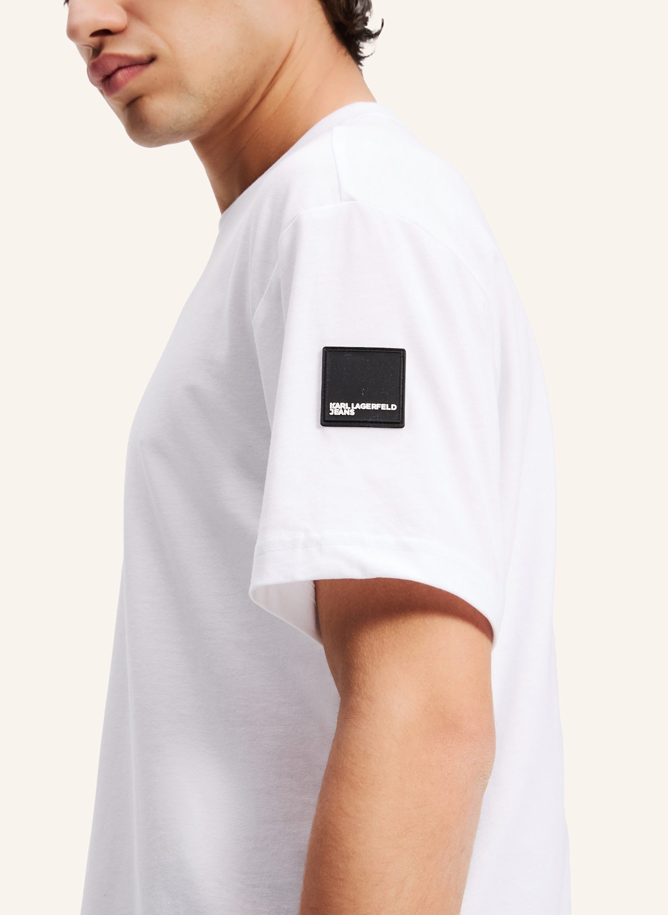 KARL LAGERFELD JEANS T-shirt: WEISS