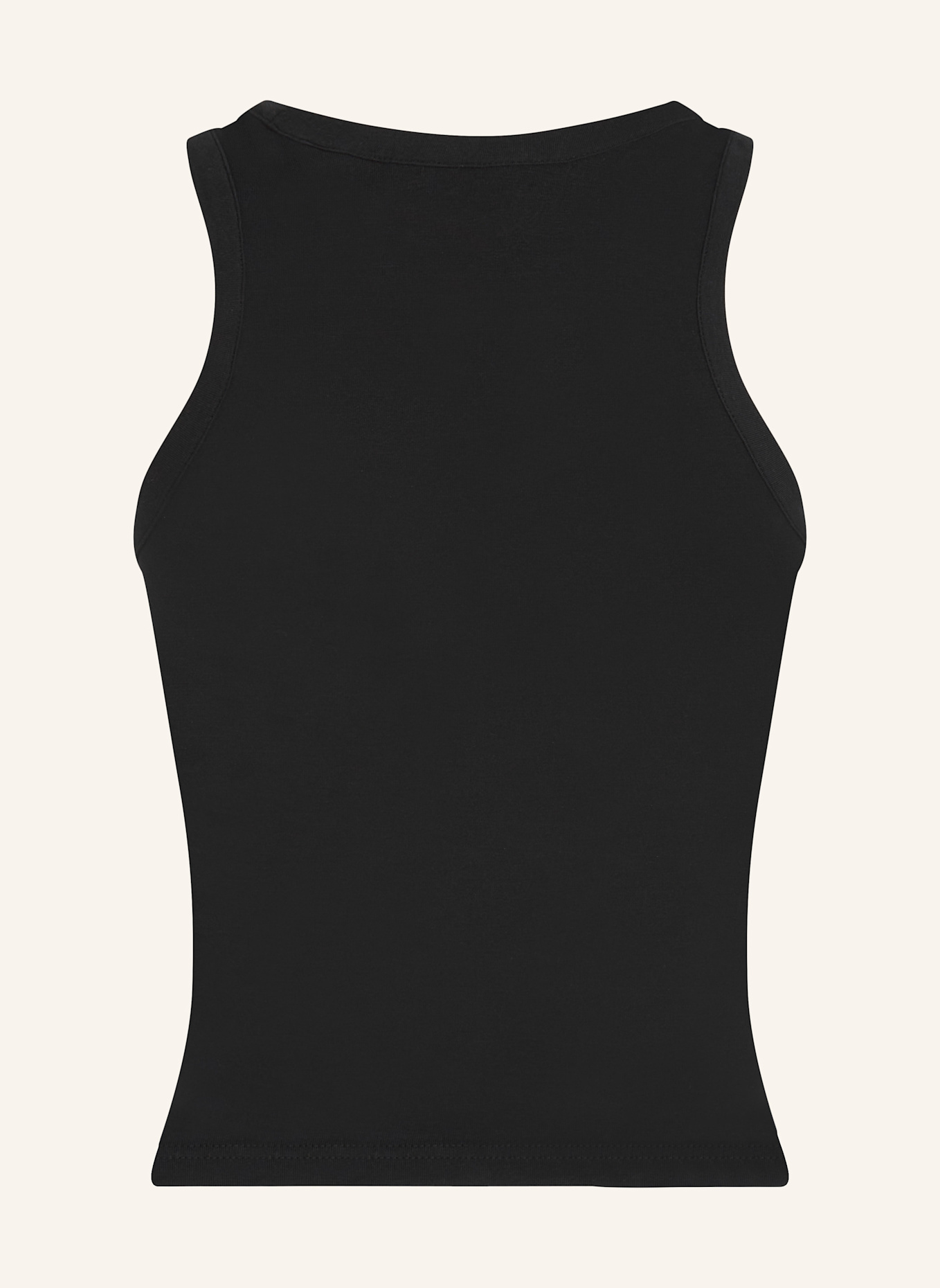 KARL LAGERFELD Top: SCHWARZ