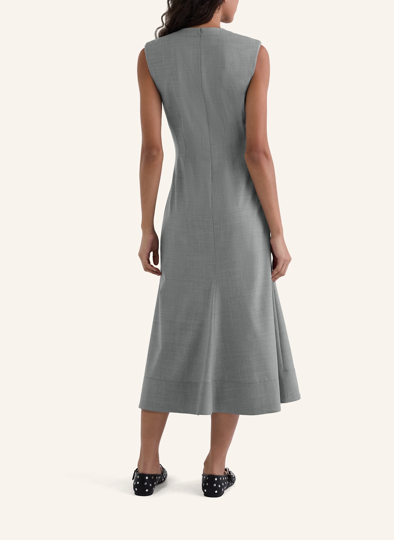 KARL LAGERFELD Kleid: GRAU