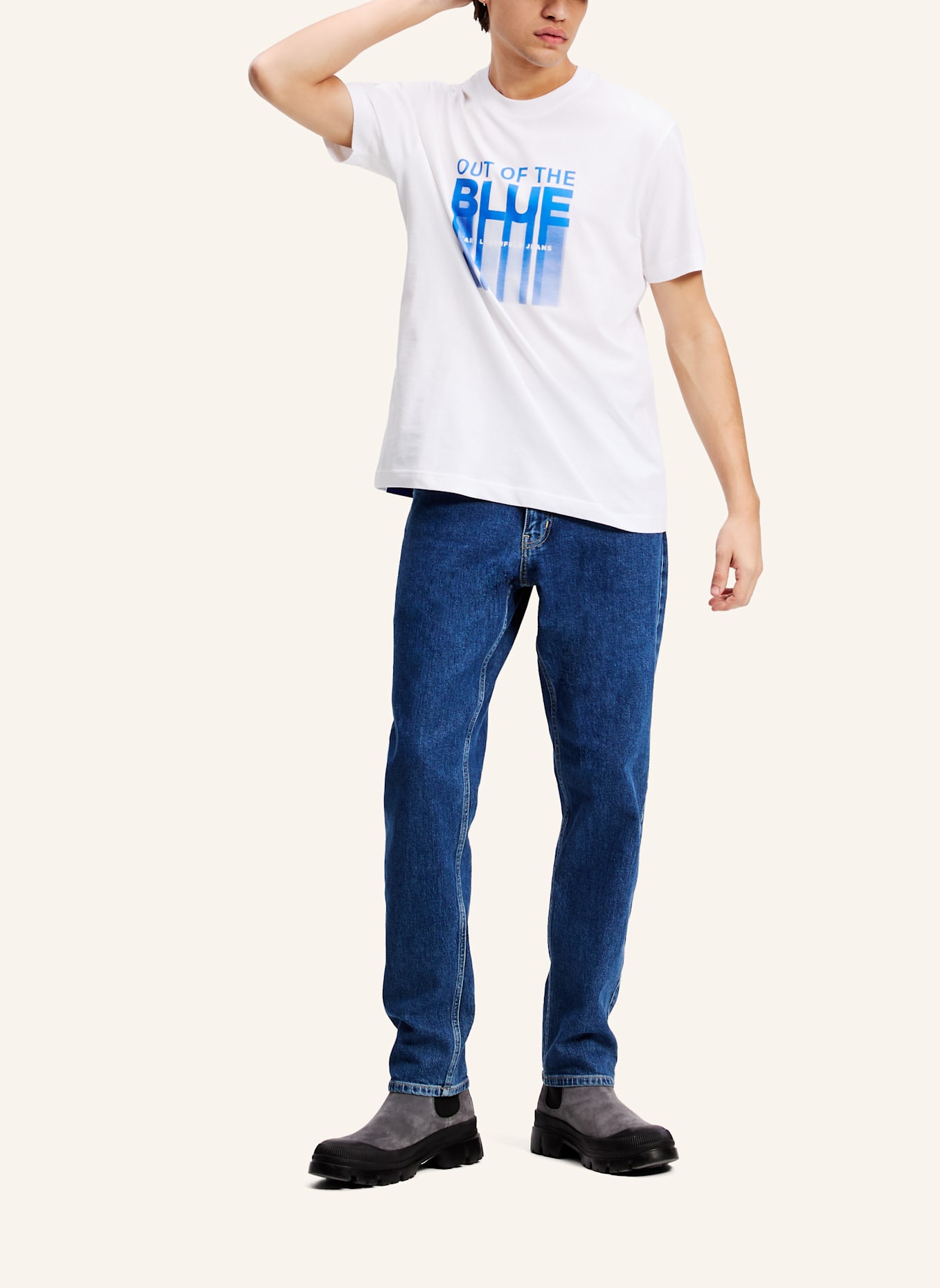 KARL LAGERFELD JEANS T-shirt: WEISS