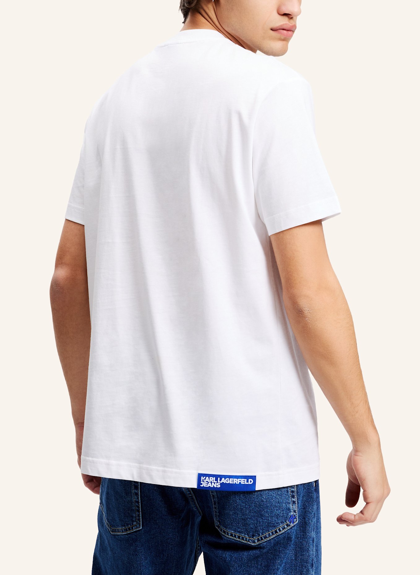 KARL LAGERFELD JEANS T-shirt: WEISS