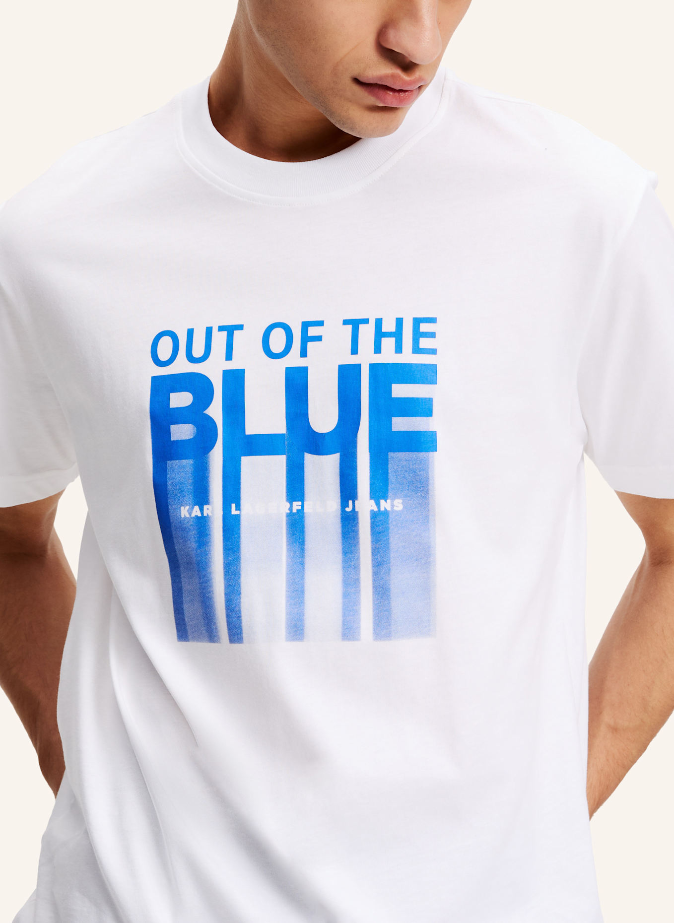KARL LAGERFELD JEANS T-shirt: WEISS