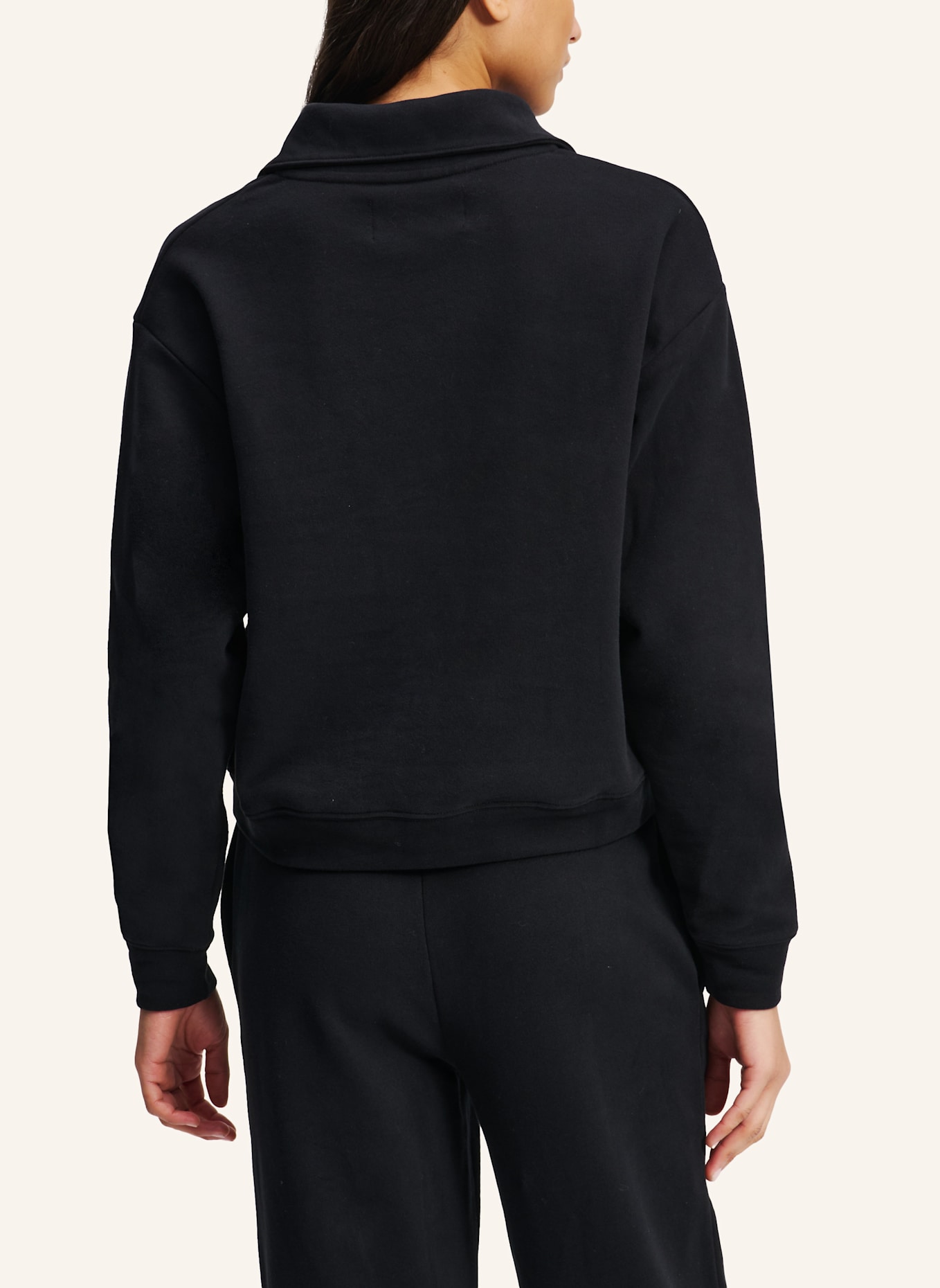 KARL LAGERFELD Top: SCHWARZ