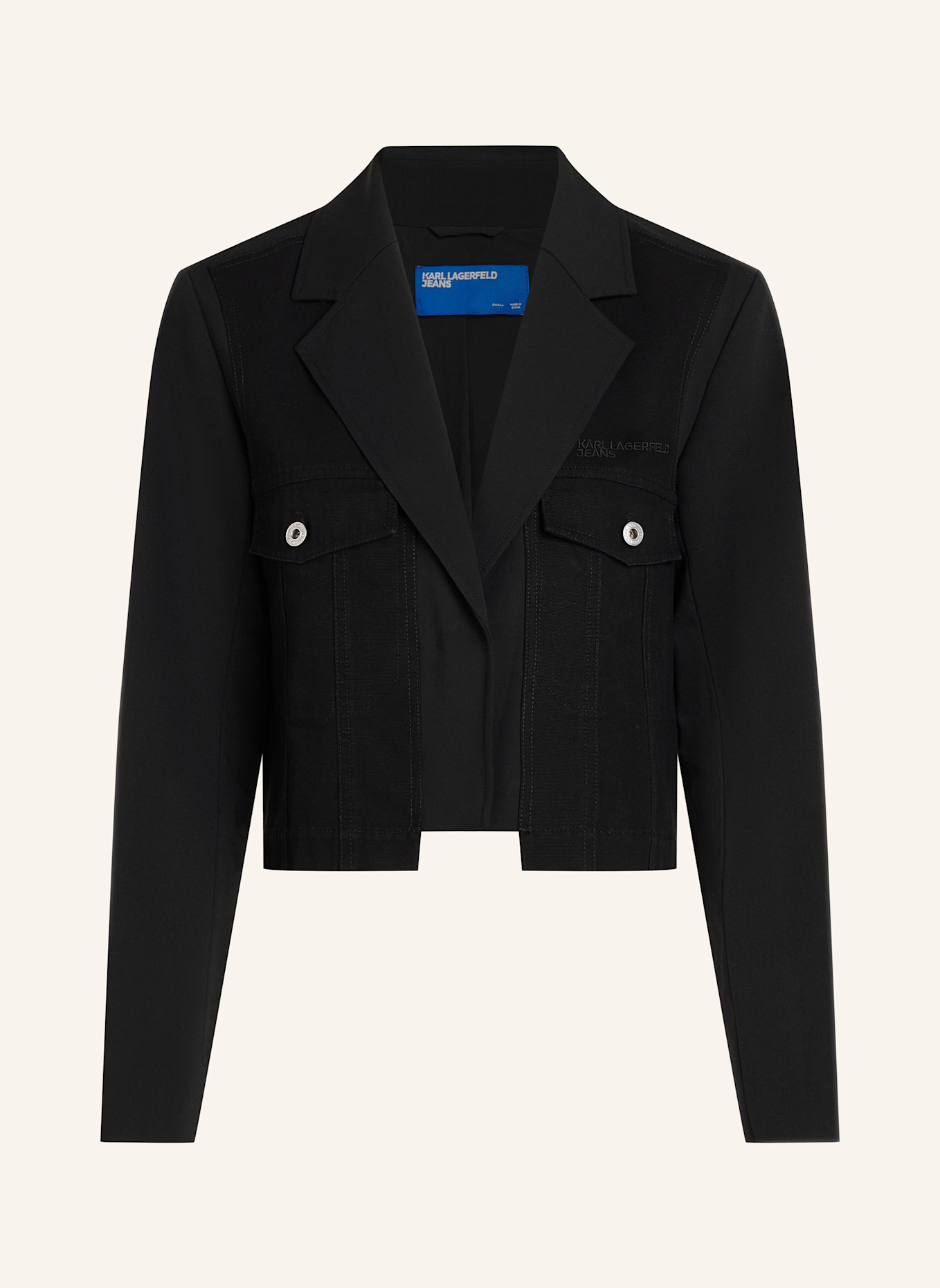 KARL LAGERFELD JEANS Jacke: SCHWARZ