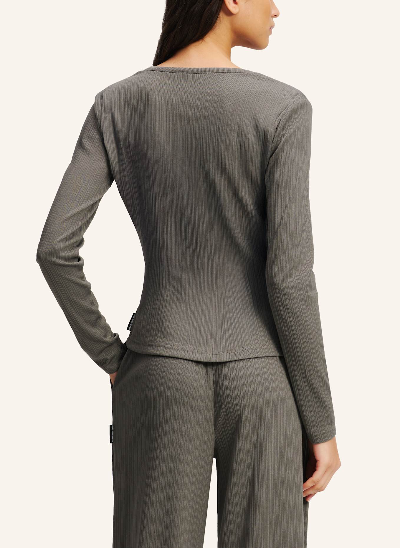 KARL LAGERFELD Nachtwäsche: GRAU