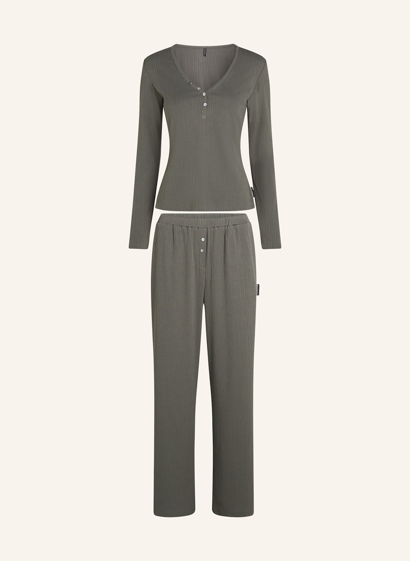 KARL LAGERFELD Nachtwäsche: GRAU