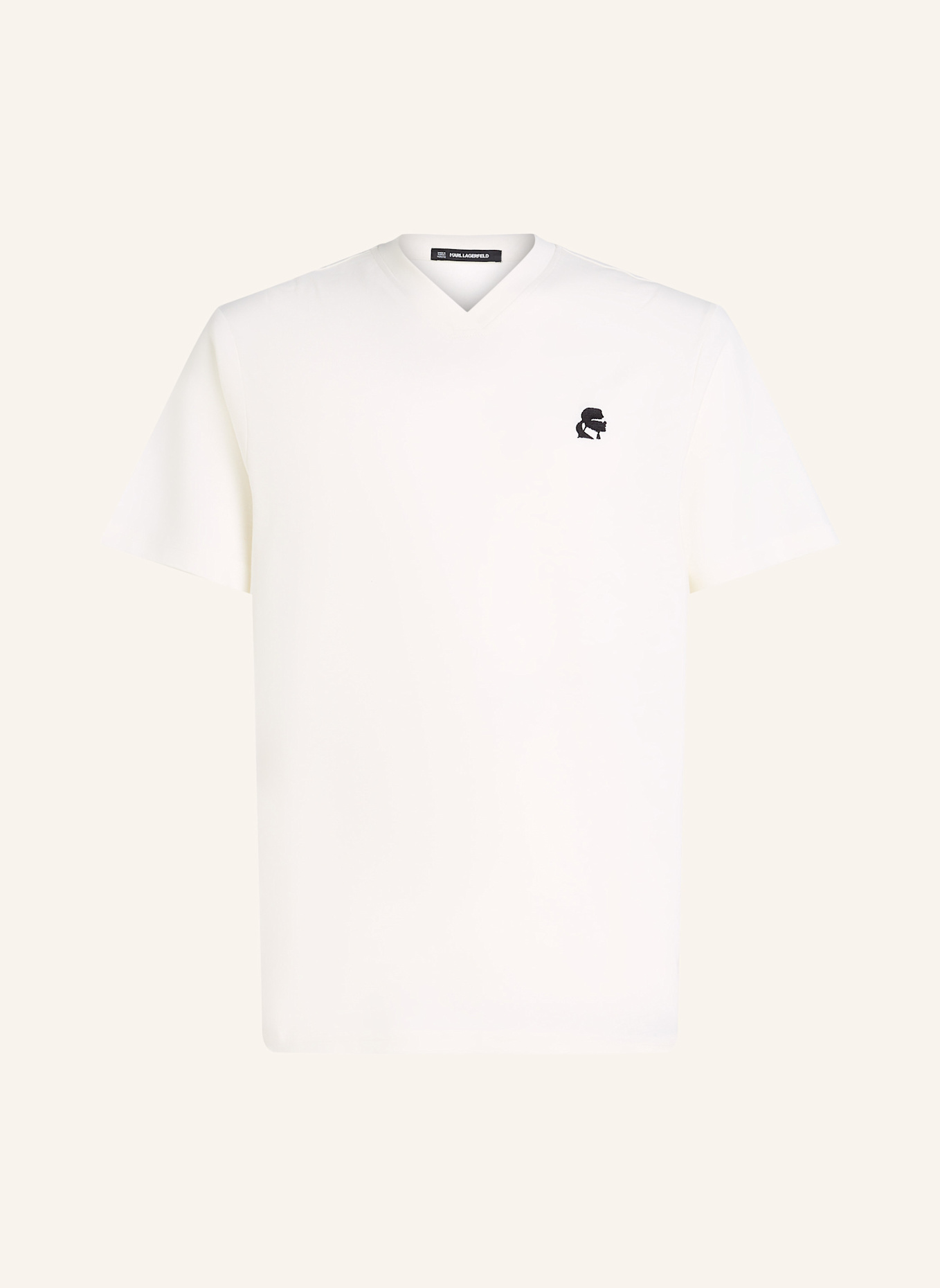 KARL LAGERFELD T-shirt: BEIGE