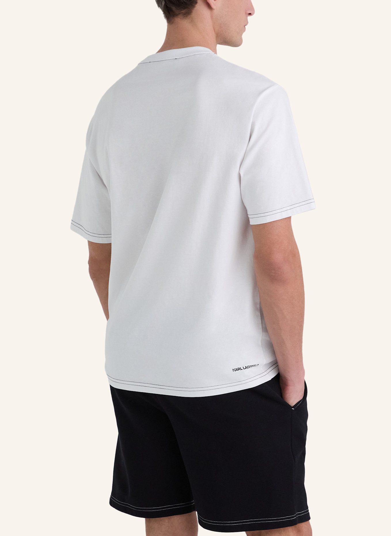 KARL LAGERFELD T-shirt: WEISS