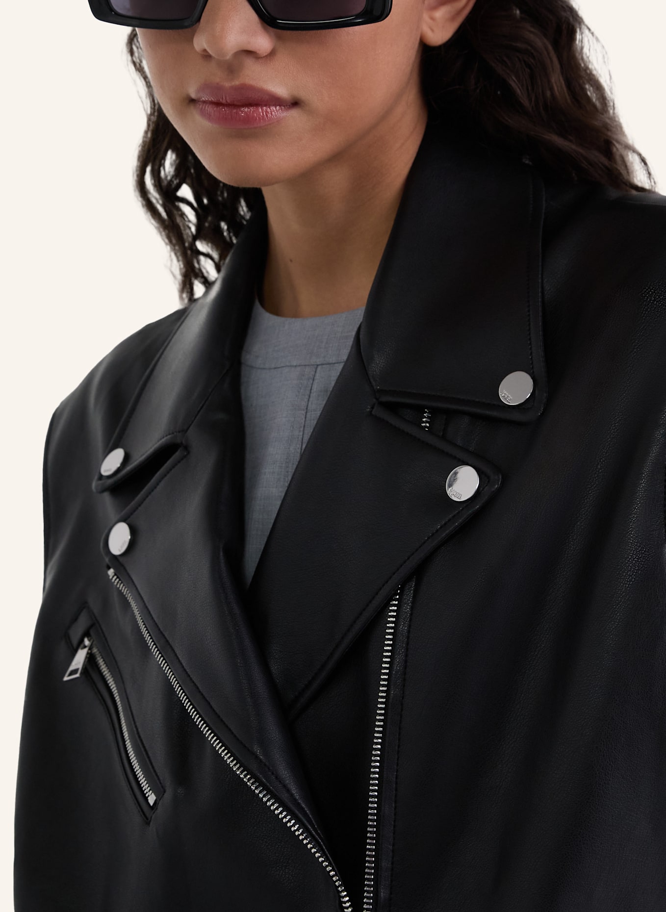 KARL LAGERFELD Weste: SCHWARZ