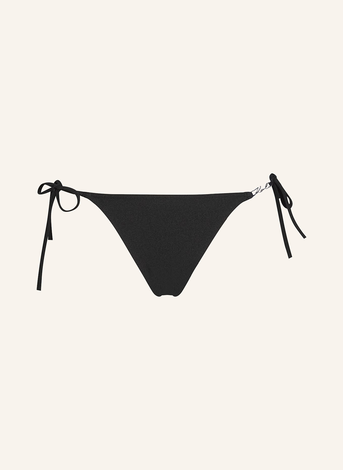 KARL LAGERFELD Bikini-Hose: SCHWARZ