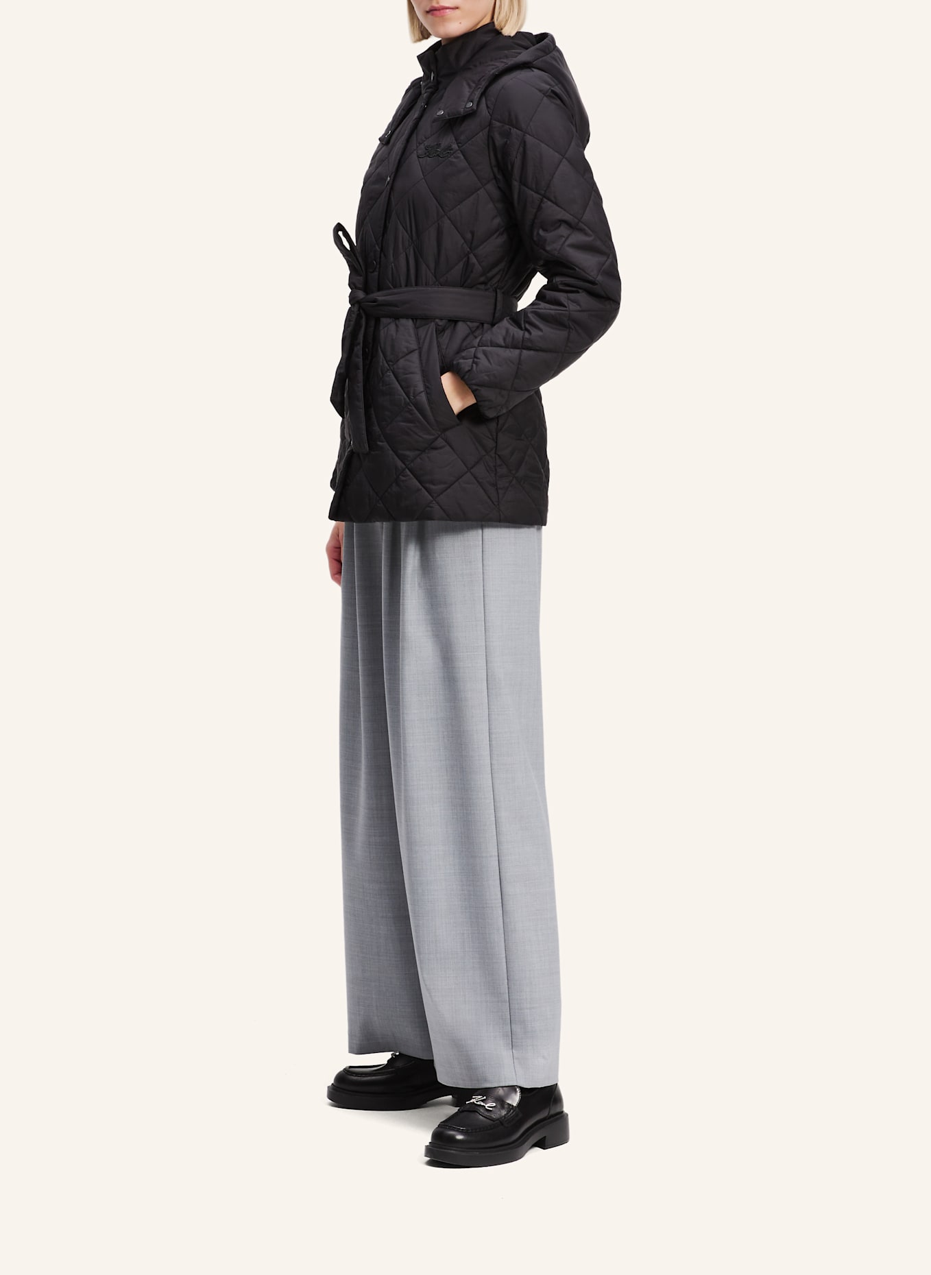 KARL LAGERFELD Jacke: SCHWARZ