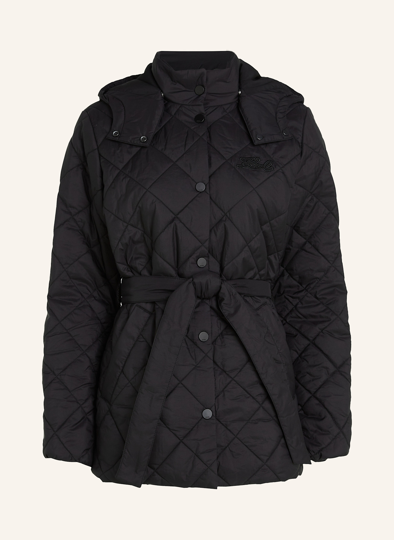 KARL LAGERFELD Jacke: SCHWARZ