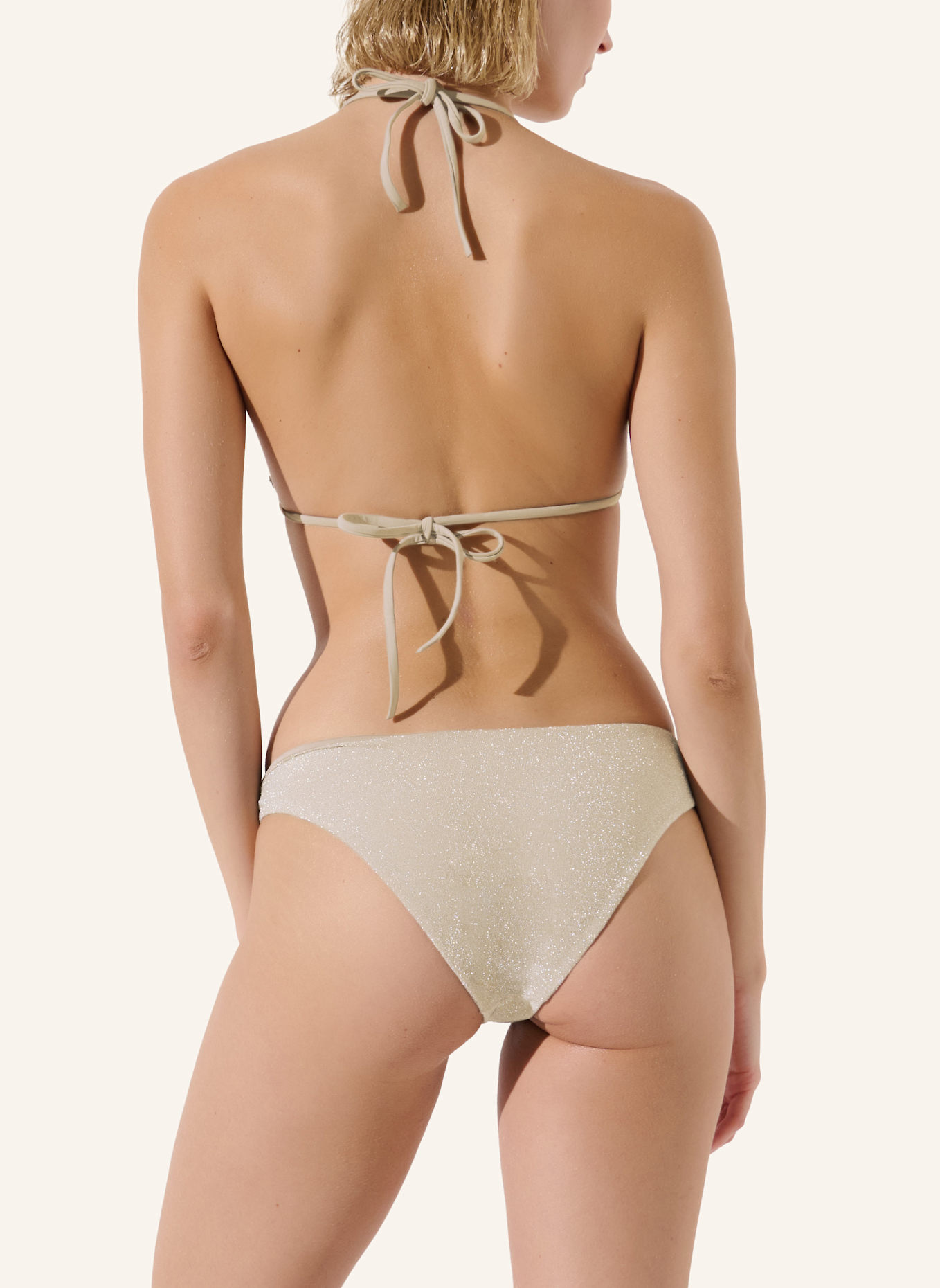 KARL LAGERFELD Bikini-Top: BEIGE