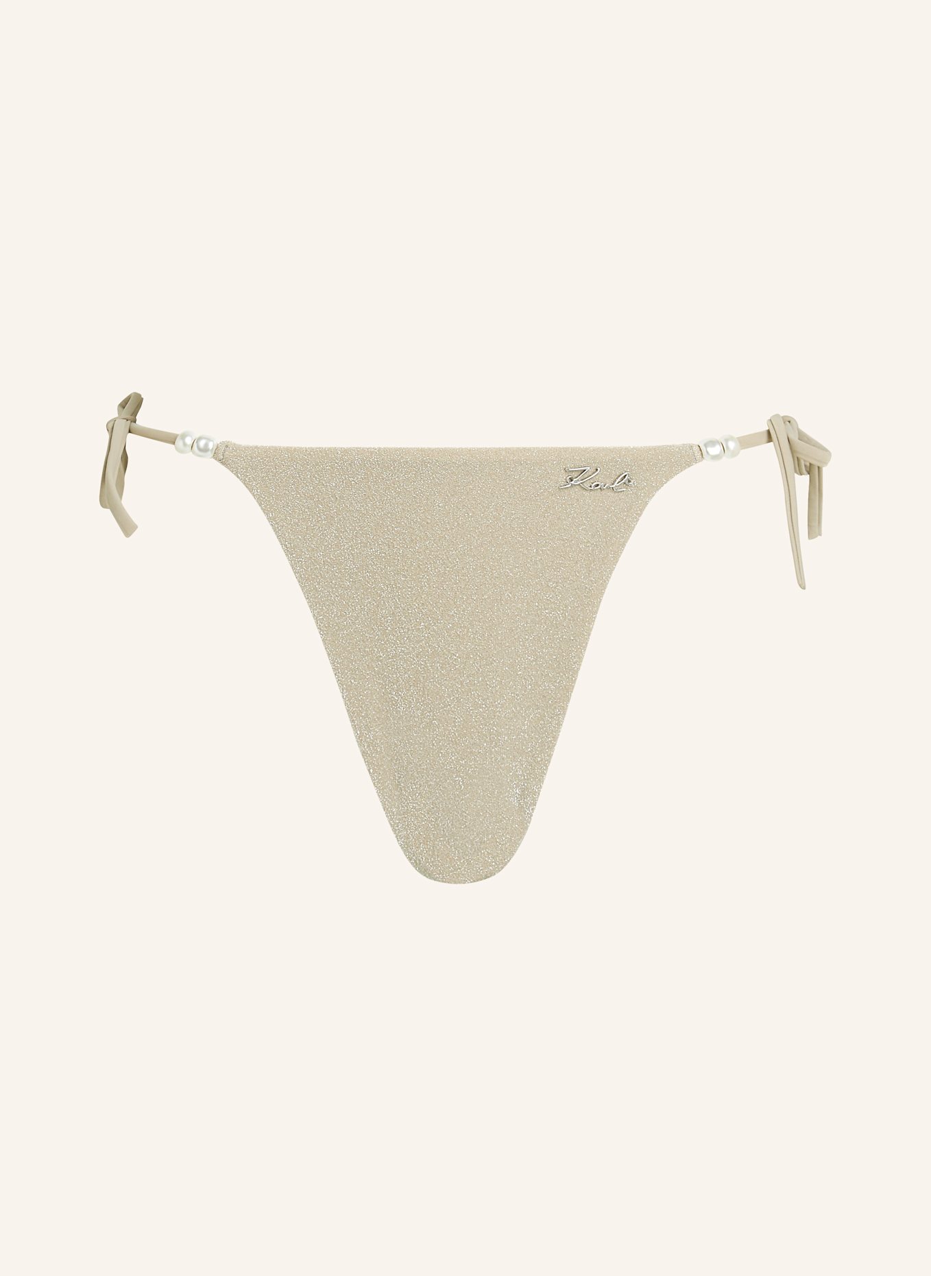 KARL LAGERFELD Bikini-Hose: BEIGE