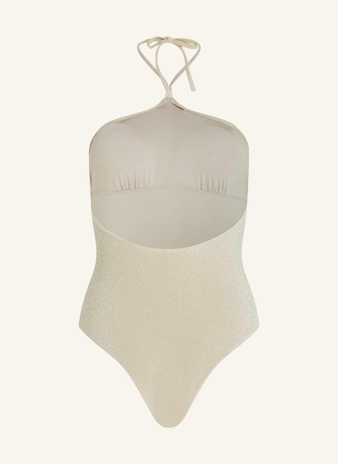 KARL LAGERFELD Badeanzug: BEIGE