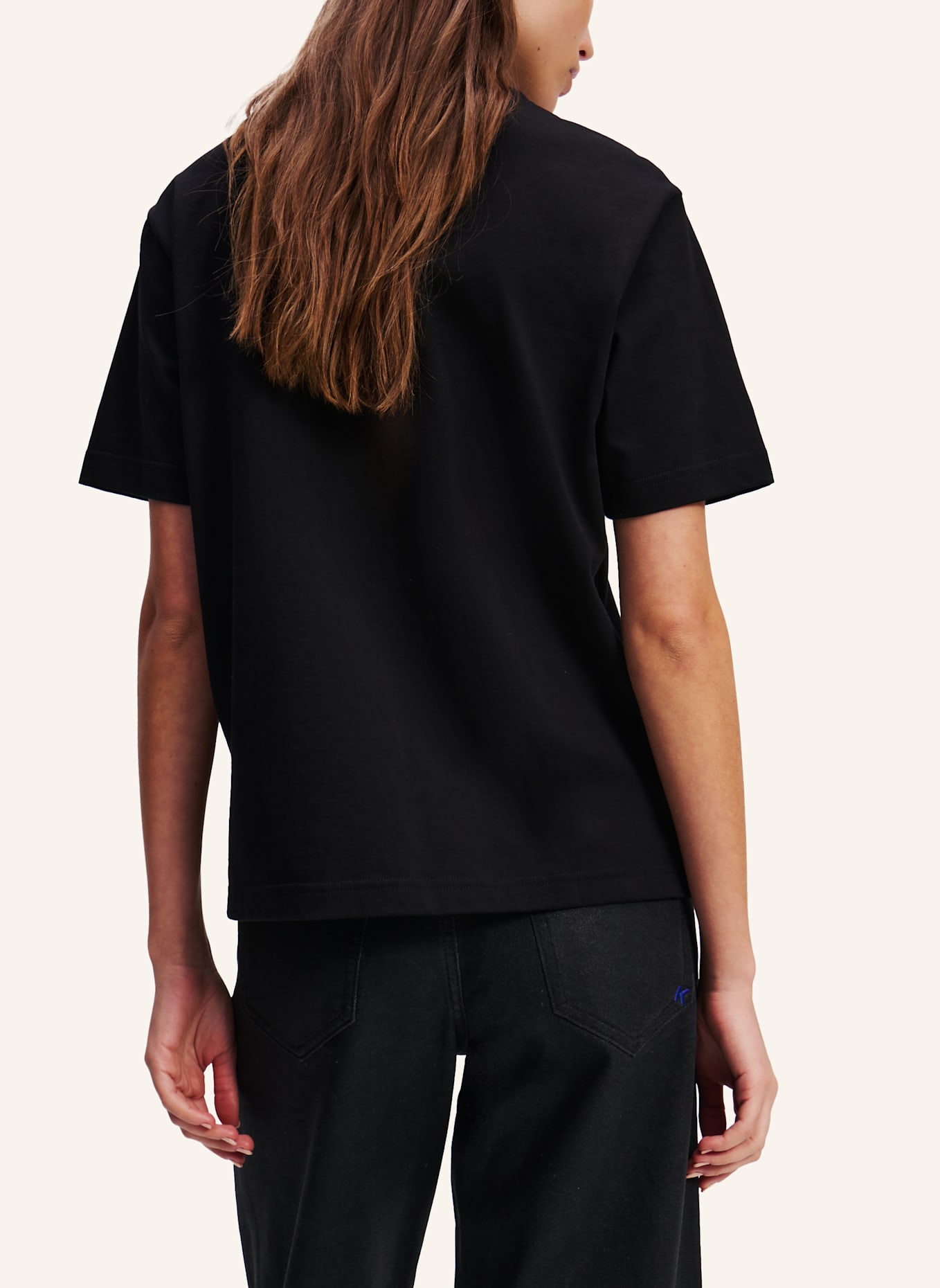 KARL LAGERFELD JEANS T-shirt: SCHWARZ