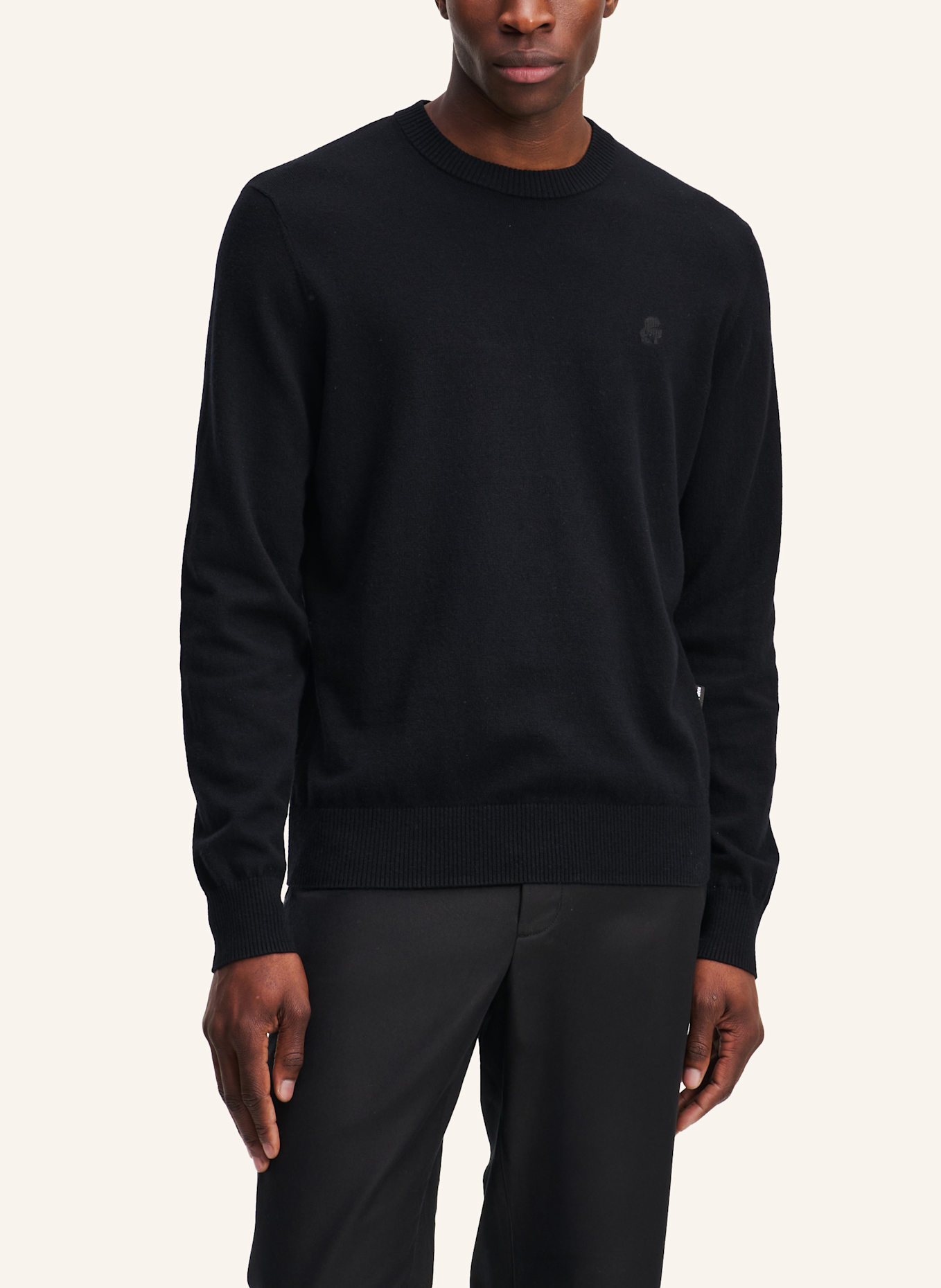 KARL LAGERFELD Sweatshirt: SCHWARZ