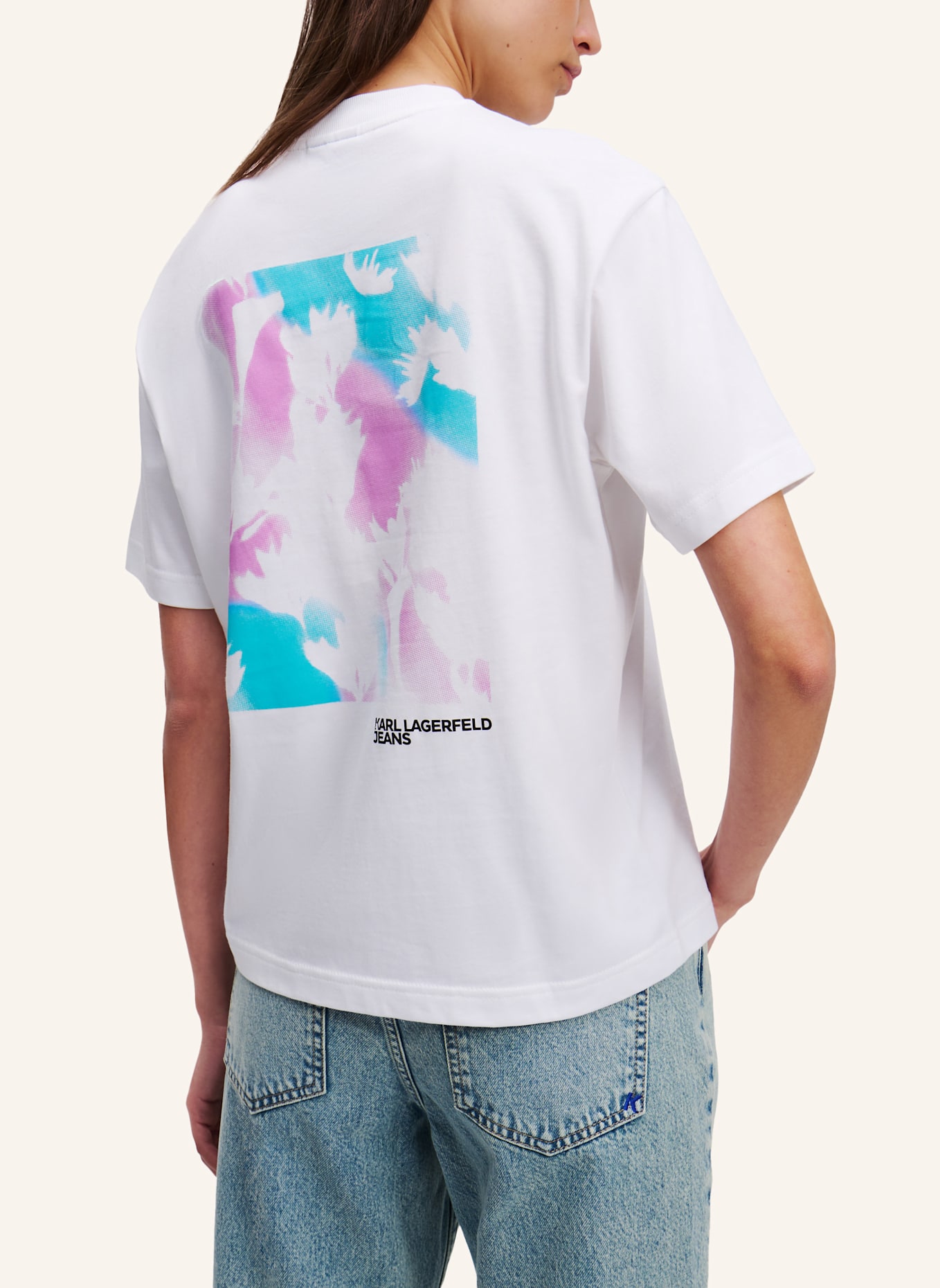 KARL LAGERFELD JEANS T-shirt: WEISS