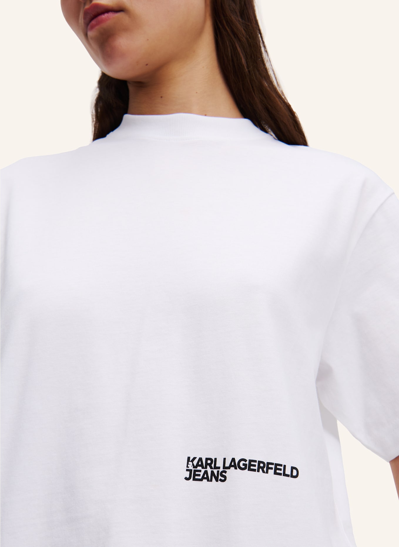 KARL LAGERFELD JEANS T-shirt: WEISS