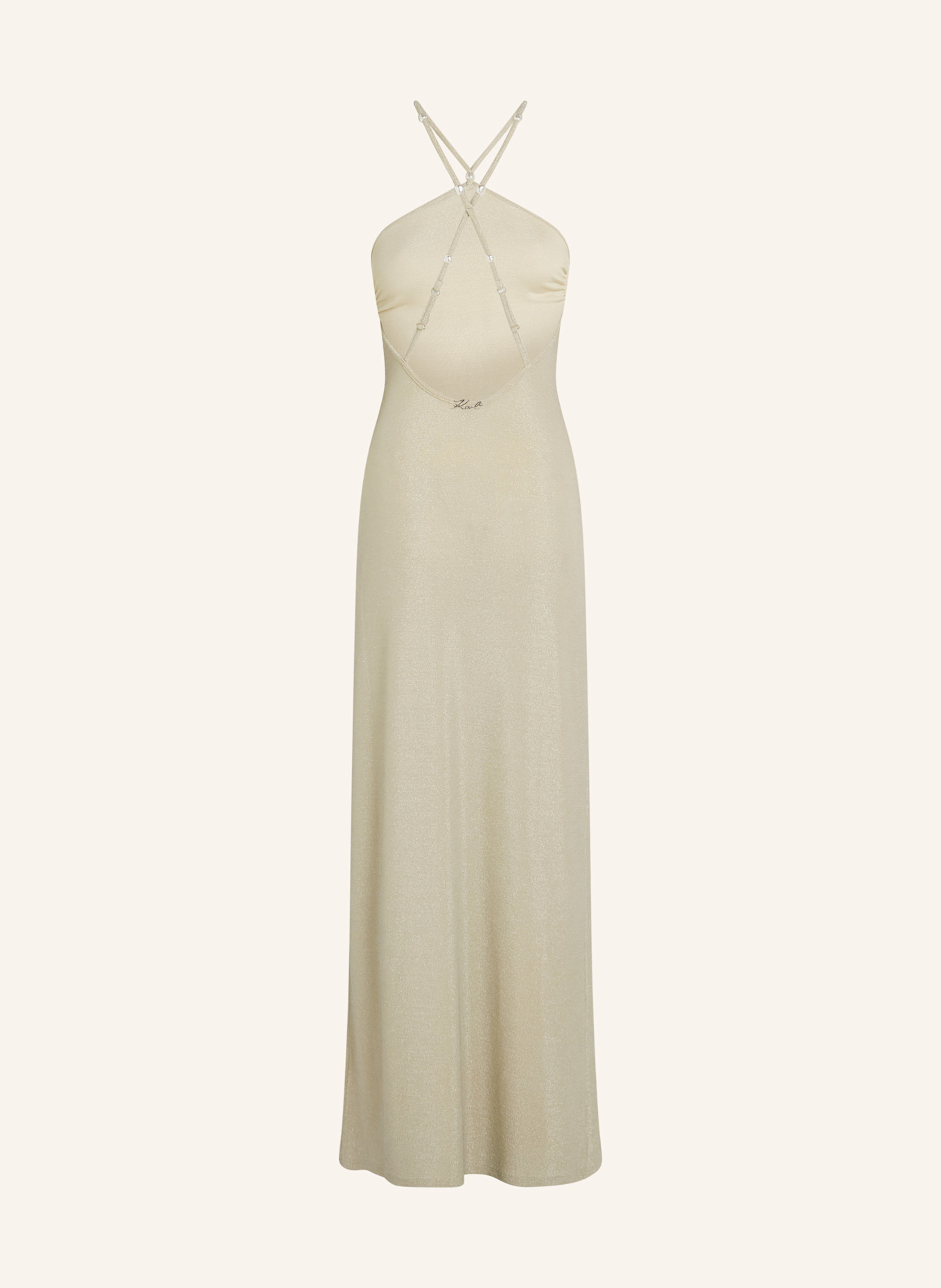 KARL LAGERFELD Strandkleid: BEIGE